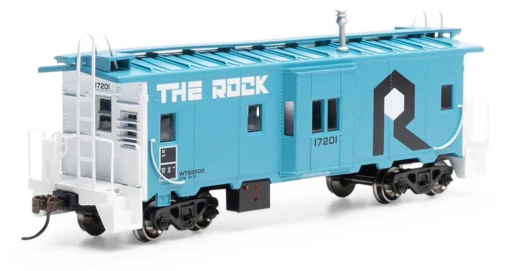 ATH90327 HO Bay Window Caboose, ROCK #17201