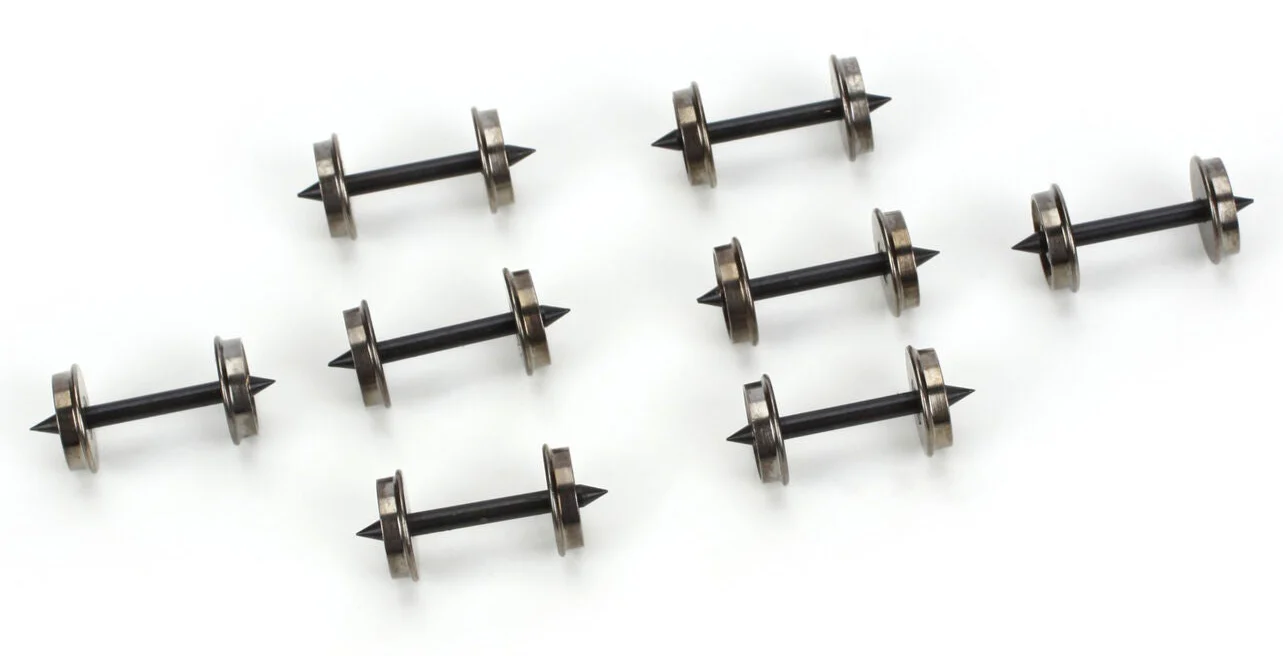 ATH90504 HO 36" Metal Wheelset, Long Axle (8)