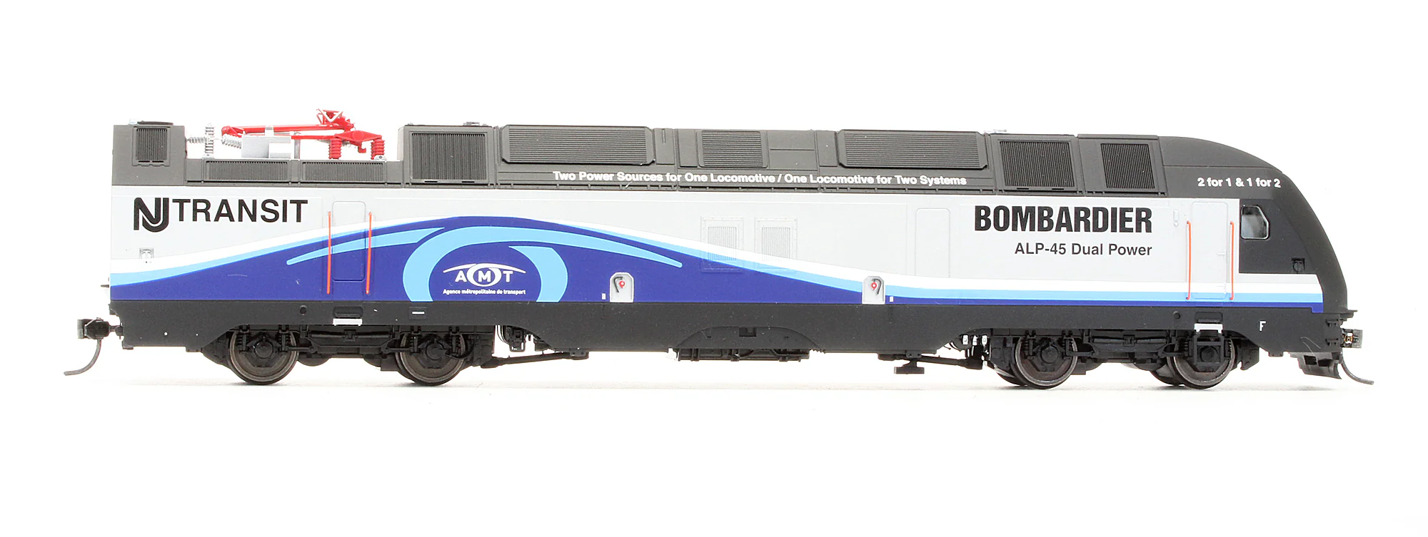 Pre-Owned Bombardier ALP-45 Dual Power Locomotive - Road #4500- DCC Sound - Image 3