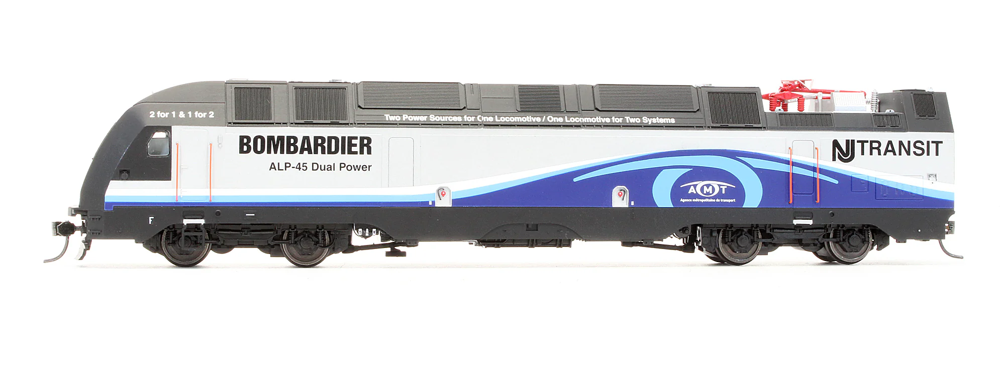 Pre-Owned Bombardier ALP-45 Dual Power Locomotive - Road #4500- DCC Sound - Image 4