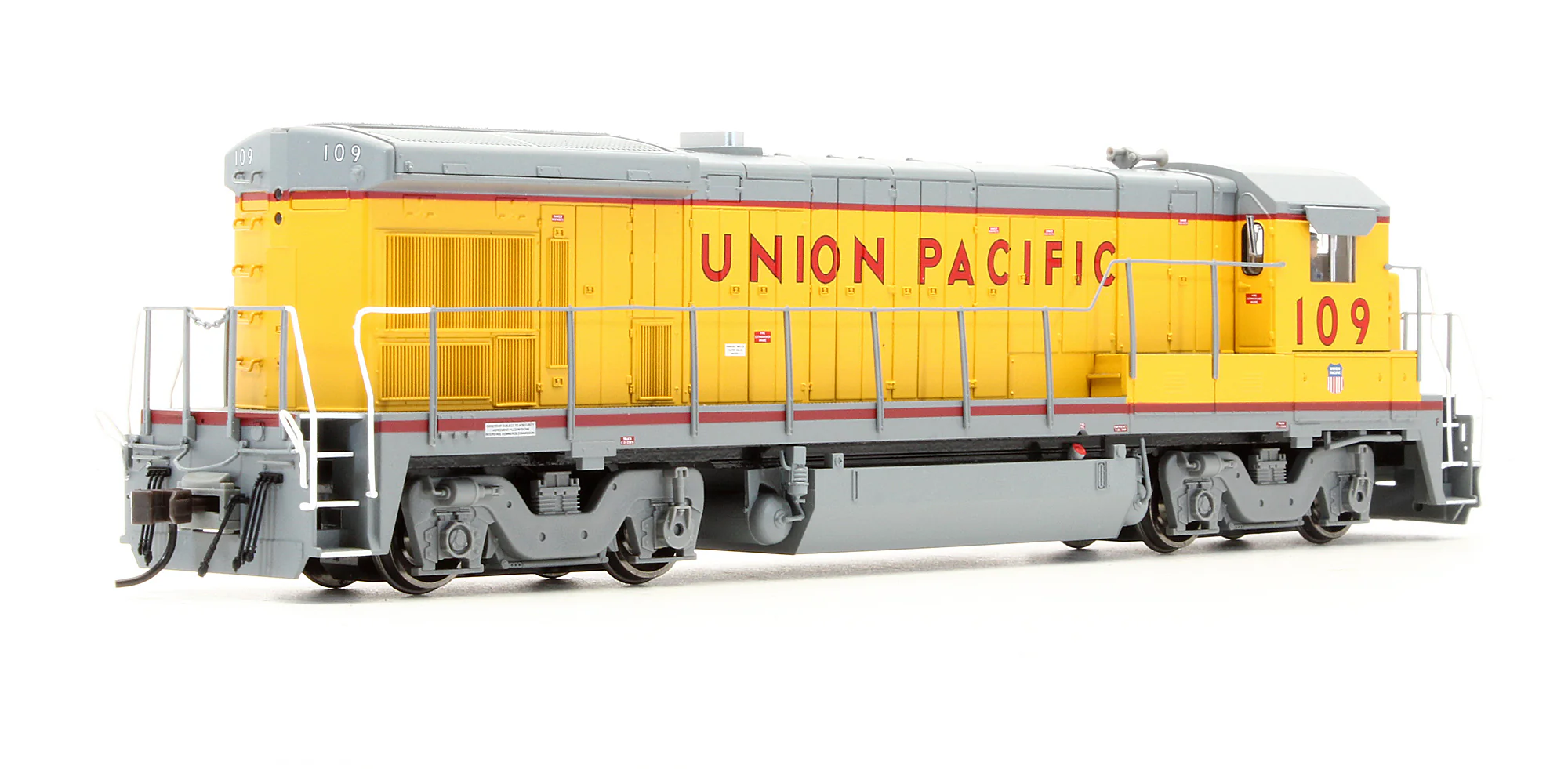 Pre-Owned GE B23-7 Union Pacific Diesel Locomotive - Road #109 - DCC Sound - Image 2