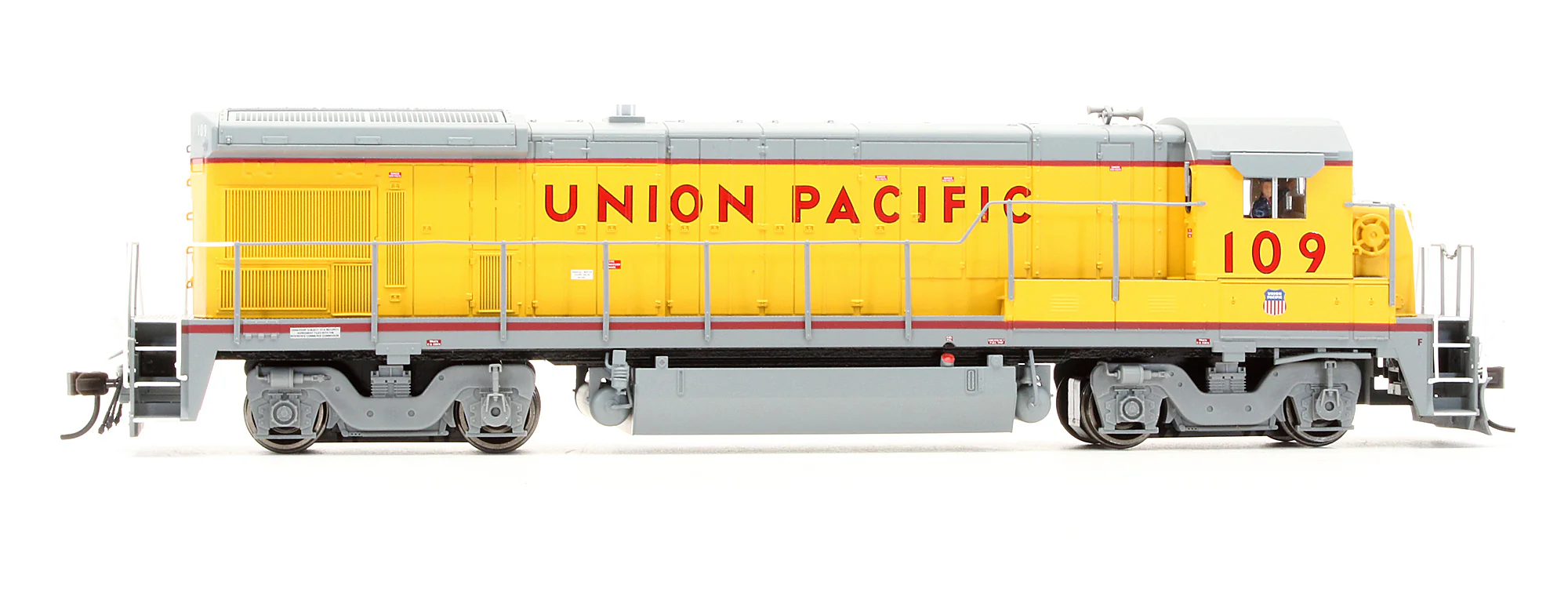 Pre-Owned GE B23-7 Union Pacific Diesel Locomotive - Road #109 - DCC Sound - Image 3