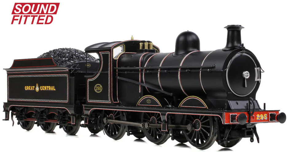 GCR 9J 295 GCR Lined Black Steam Locomotive - DCC Sound - Image 2