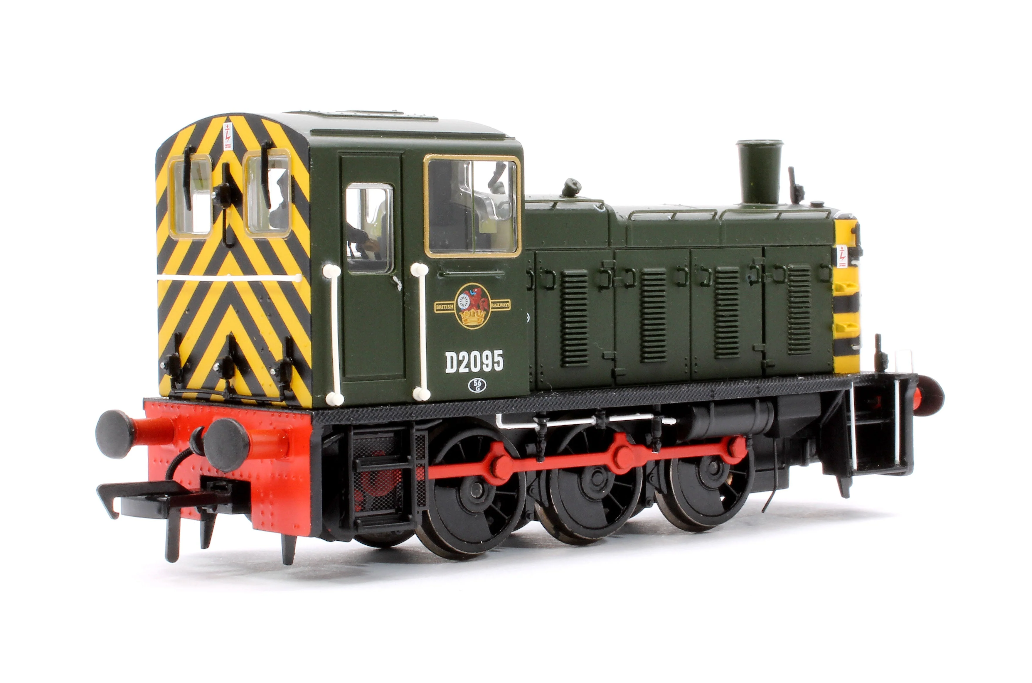 Pre-Owned 31-364A Class 03 D2095 BR Green (Wasp Stripes) Diesel Locomotive - Image 3