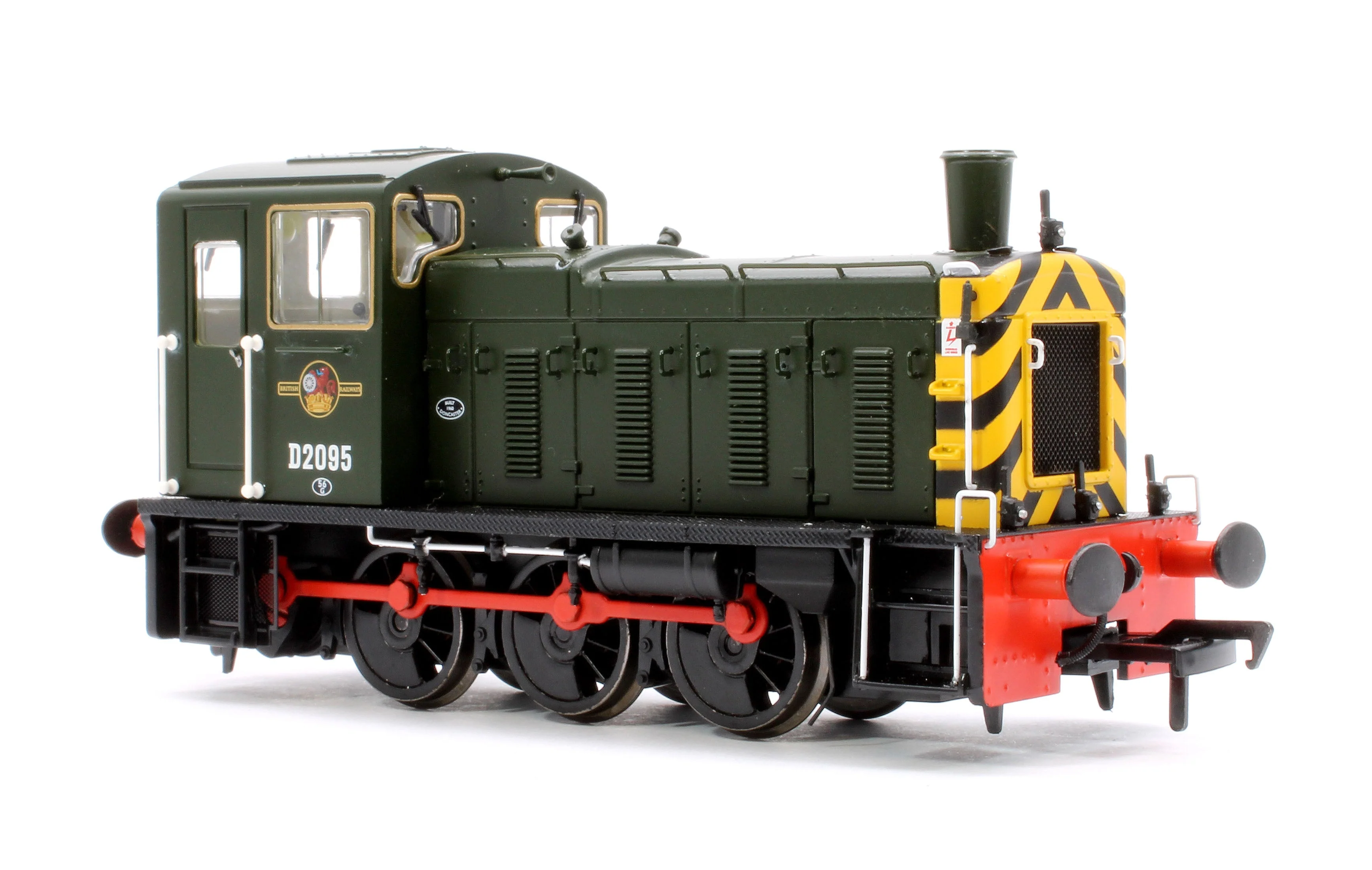 Pre-Owned 31-364A Class 03 D2095 BR Green (Wasp Stripes) Diesel Locomotive - Image 4