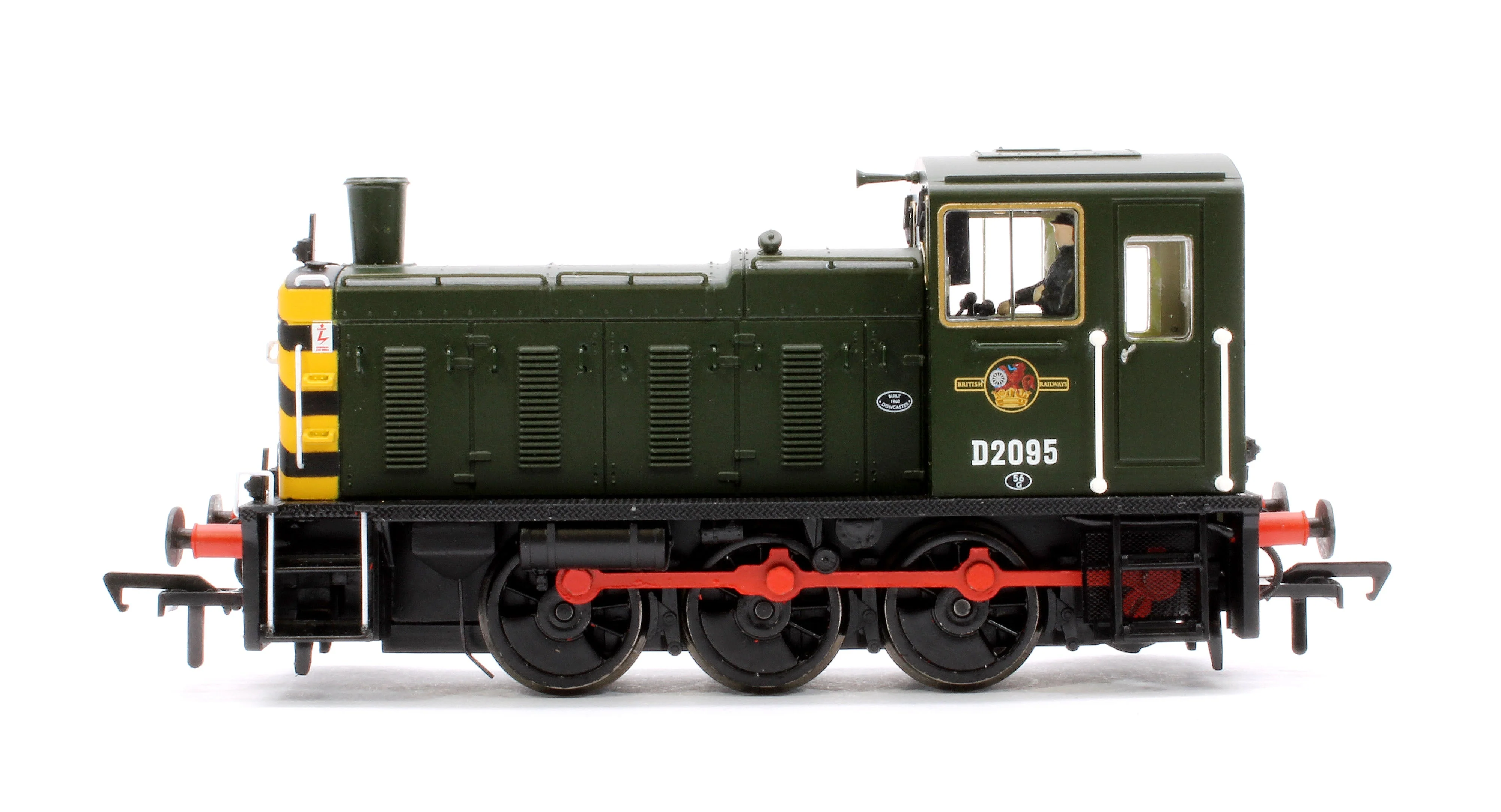 Pre-Owned 31-364A Class 03 D2095 BR Green (Wasp Stripes) Diesel Locomotive - Image 5