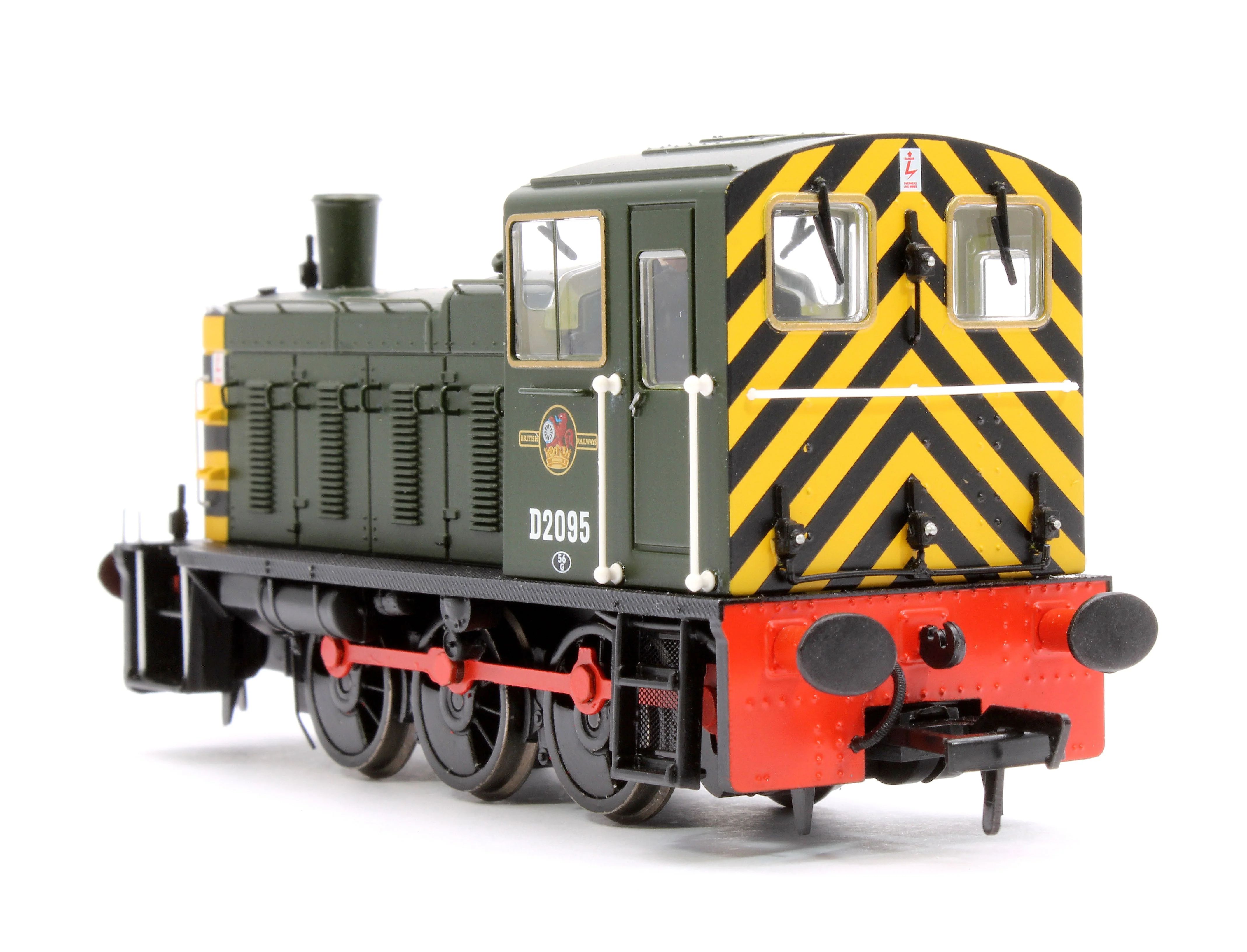 Pre-Owned 31-364A Class 03 D2095 BR Green (Wasp Stripes) Diesel Locomotive - Image 8