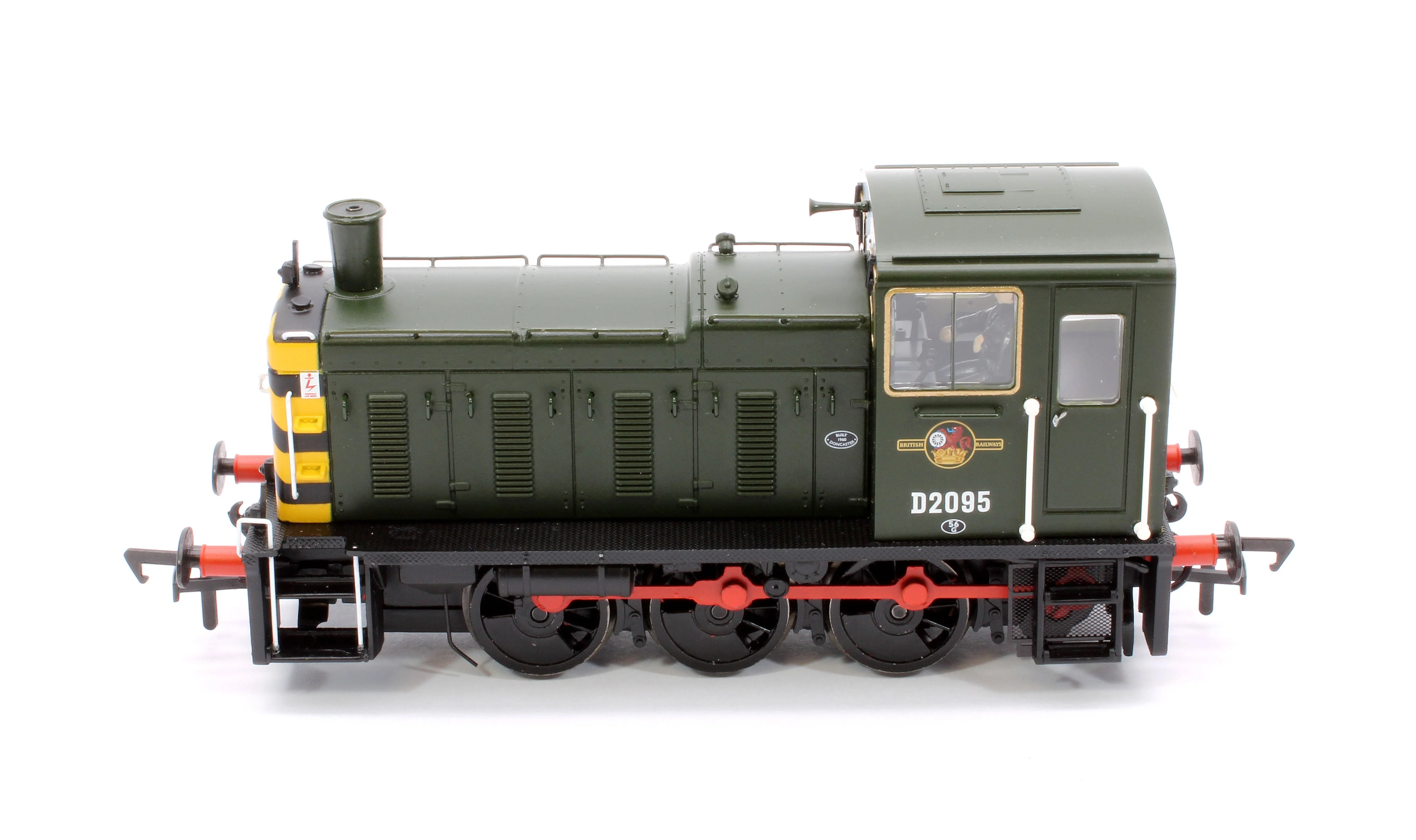 Pre-Owned 31-364A Class 03 D2095 BR Green (Wasp Stripes) Diesel Locomotive - Image 9