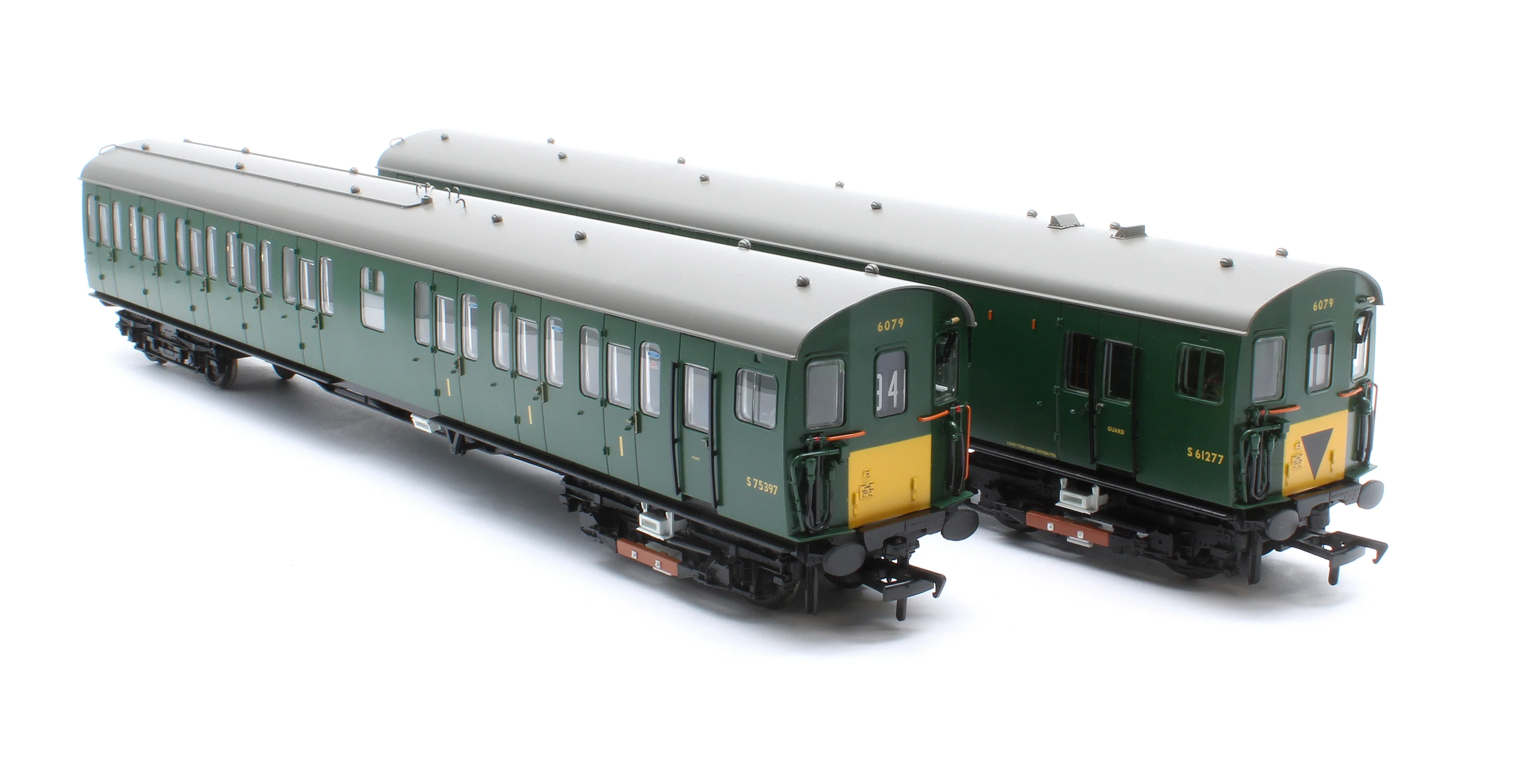 Class 414 2-HAP 2-Car EMU 6079 BR (SR) Green (Small Yellow Panels) - DCC Sound - Image 4
