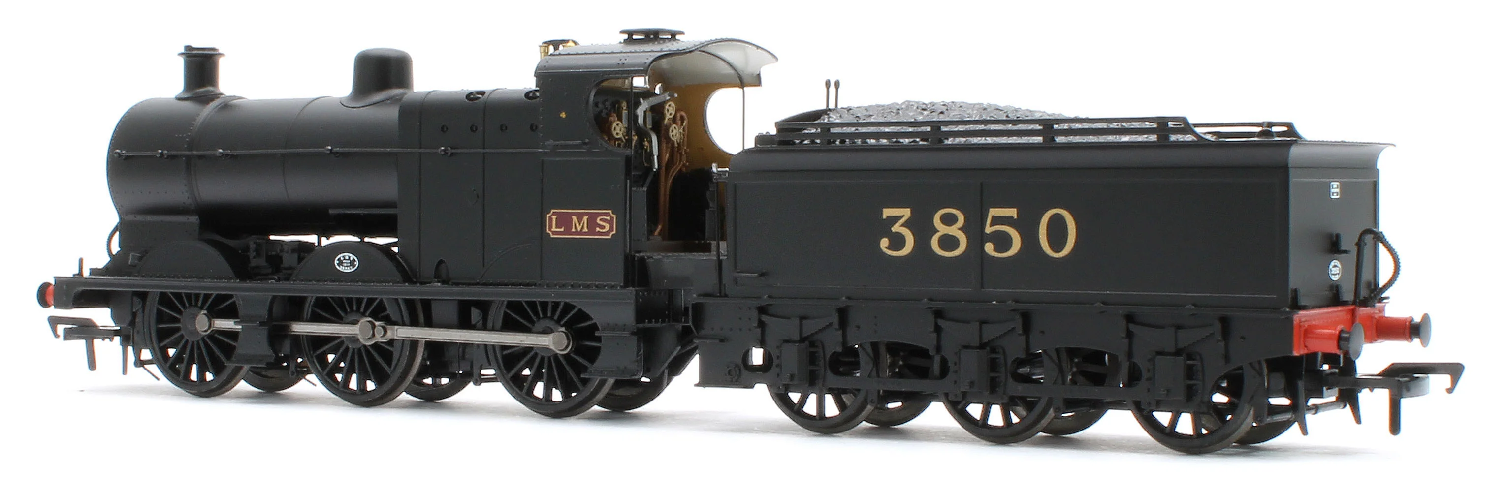 MR 3835 (4F) with Johnson-Deeley Tender 3850 LMS Black (MR Numerals) Steam Locomotive - Image 3