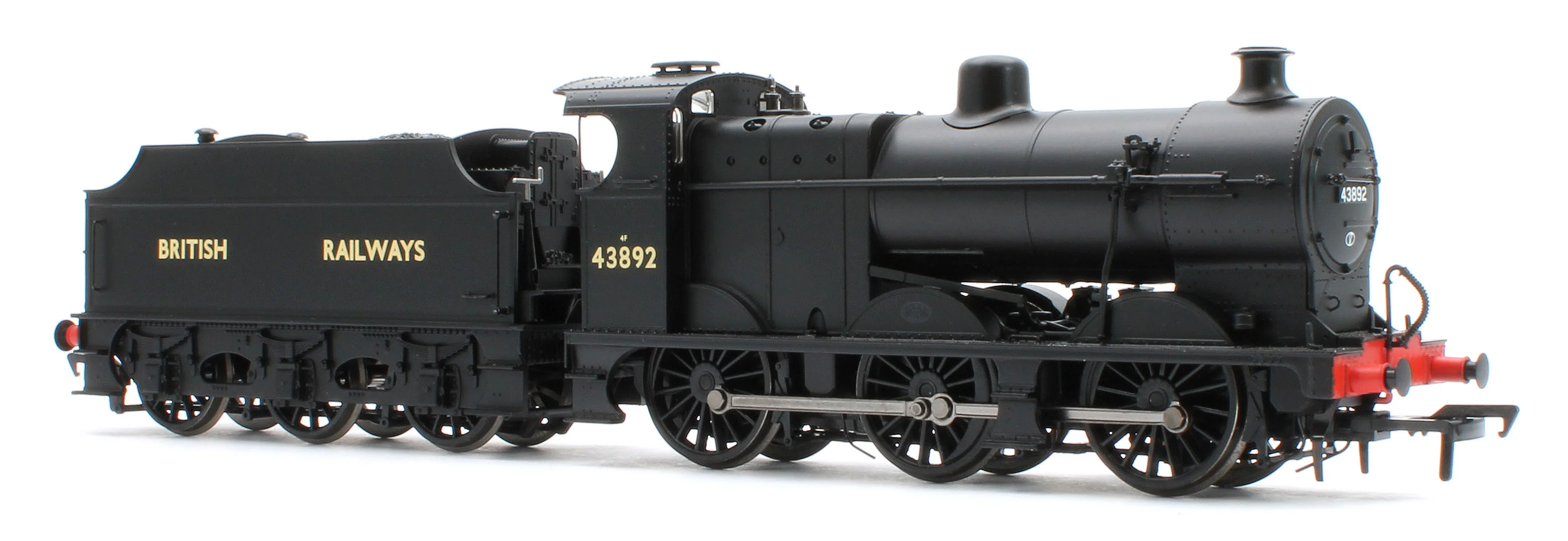 MR 3835 (4F) with Fowler Tender 43892 BR Black (British Railways) Steam Locomotive - Image 6