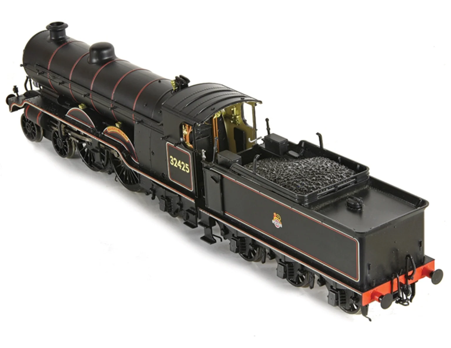 Pre-Owned 31-921ASF LB&SCR H2 Atlantic 32425 'Trevose Head' BR Lined Black (Early Emblem) - DCC Sound - Image 4