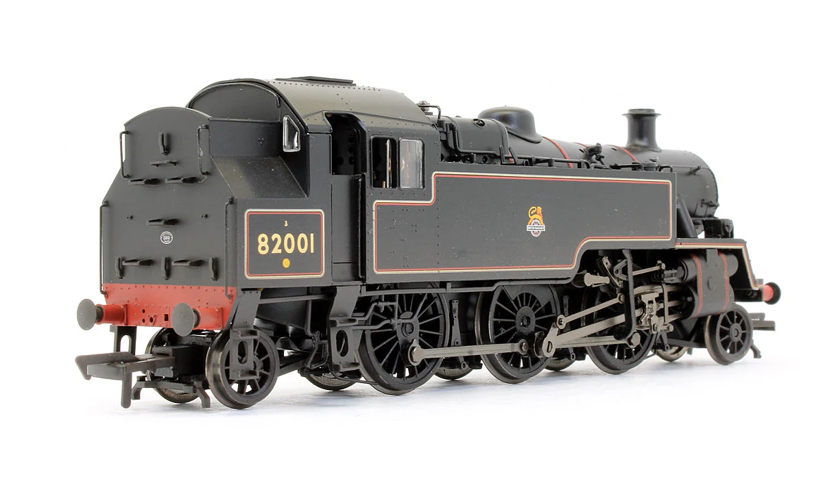 Pre-Owned 31-979A Standard Class 3MT 82001 BR Black Early Emblem Steam Locomotive (Weathered) - DCC Fitted - Image 2