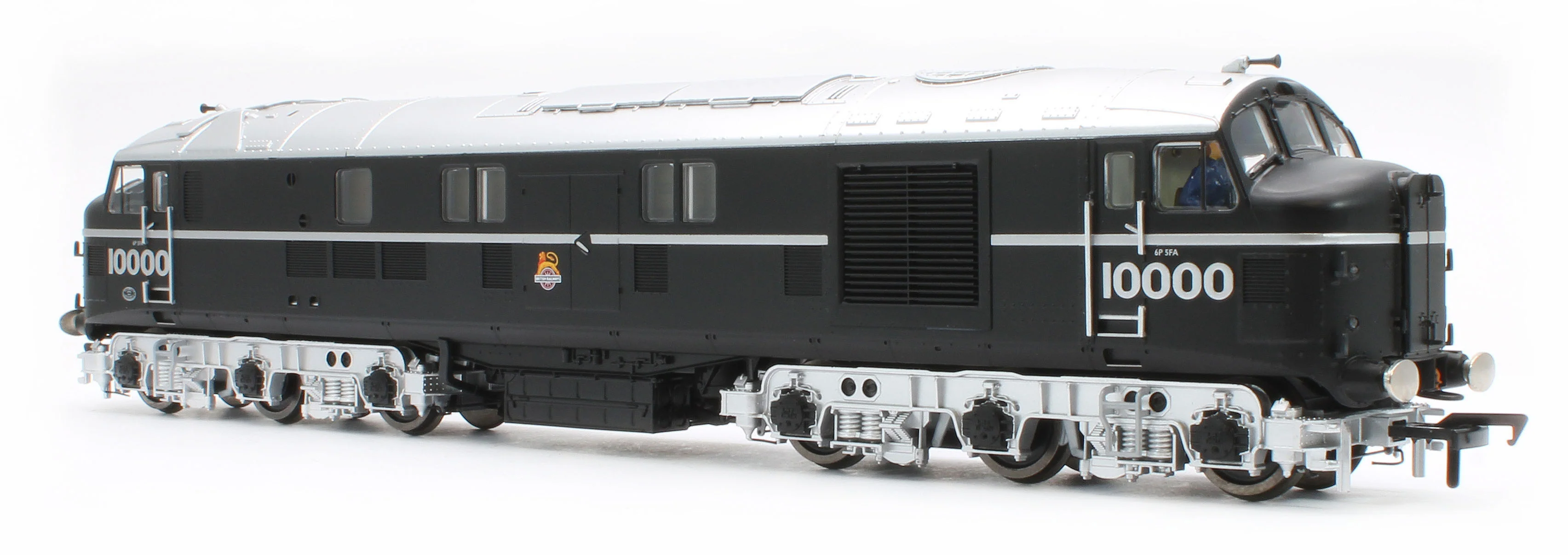 LMS 10000 BR Black (Early Emblem) Diesel Locomotive - Image 5