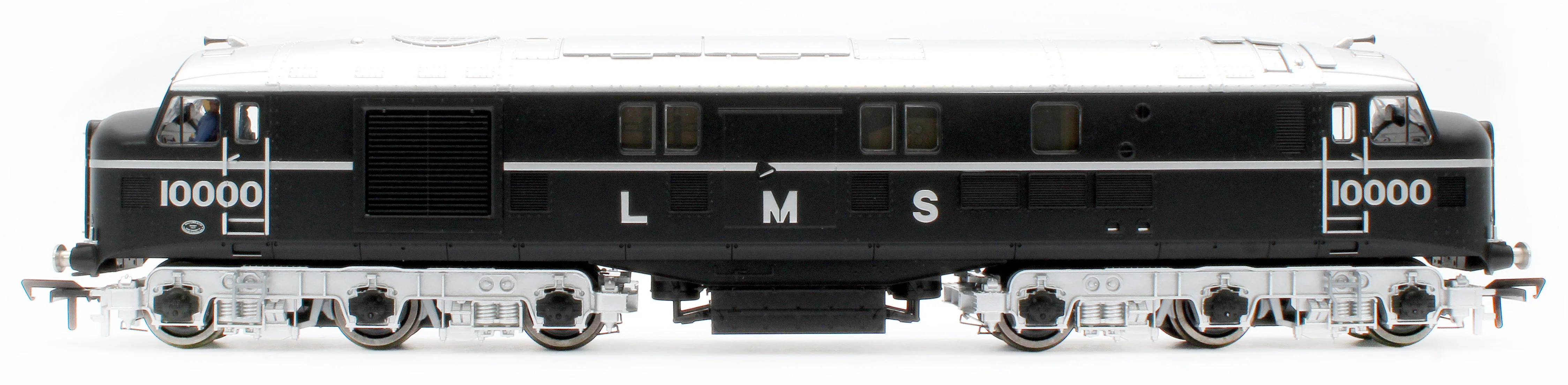 LMS 10000 Black & Chrome With LMS Lettering Diesel Locomotive - Image 2