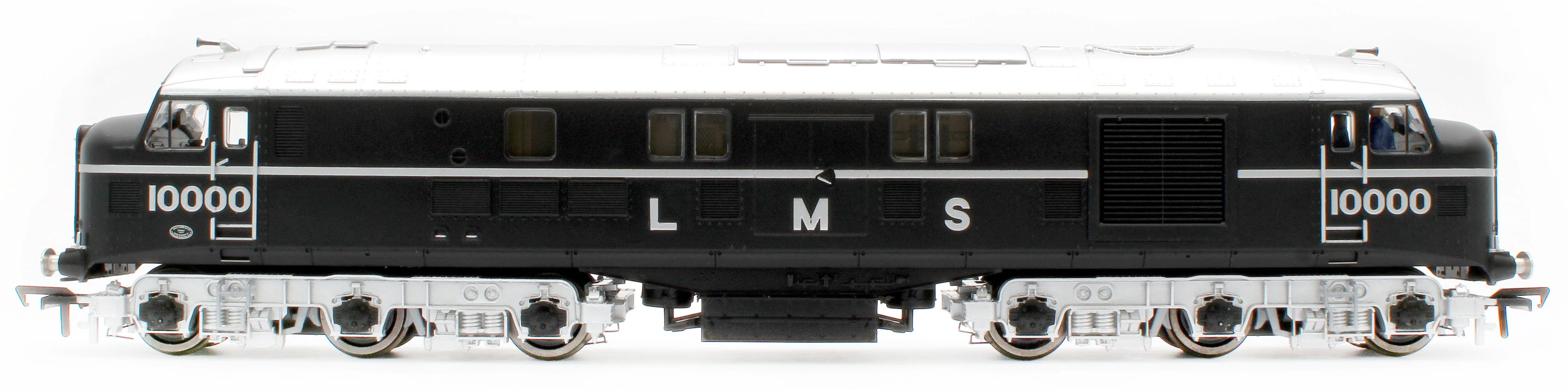 LMS 10000 Black & Chrome With LMS Lettering Diesel Locomotive - DCC Sound - Image 5