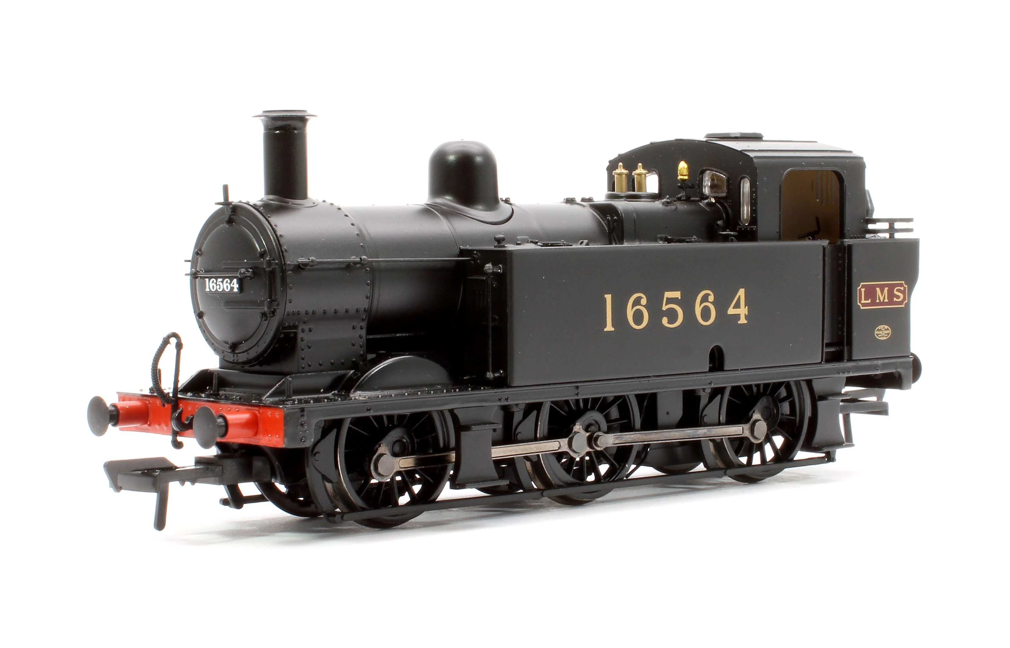 Pre-Owned 32-227C LMS Fowler 3F (Jinty) 16564 LMS Black Steam Locomotive