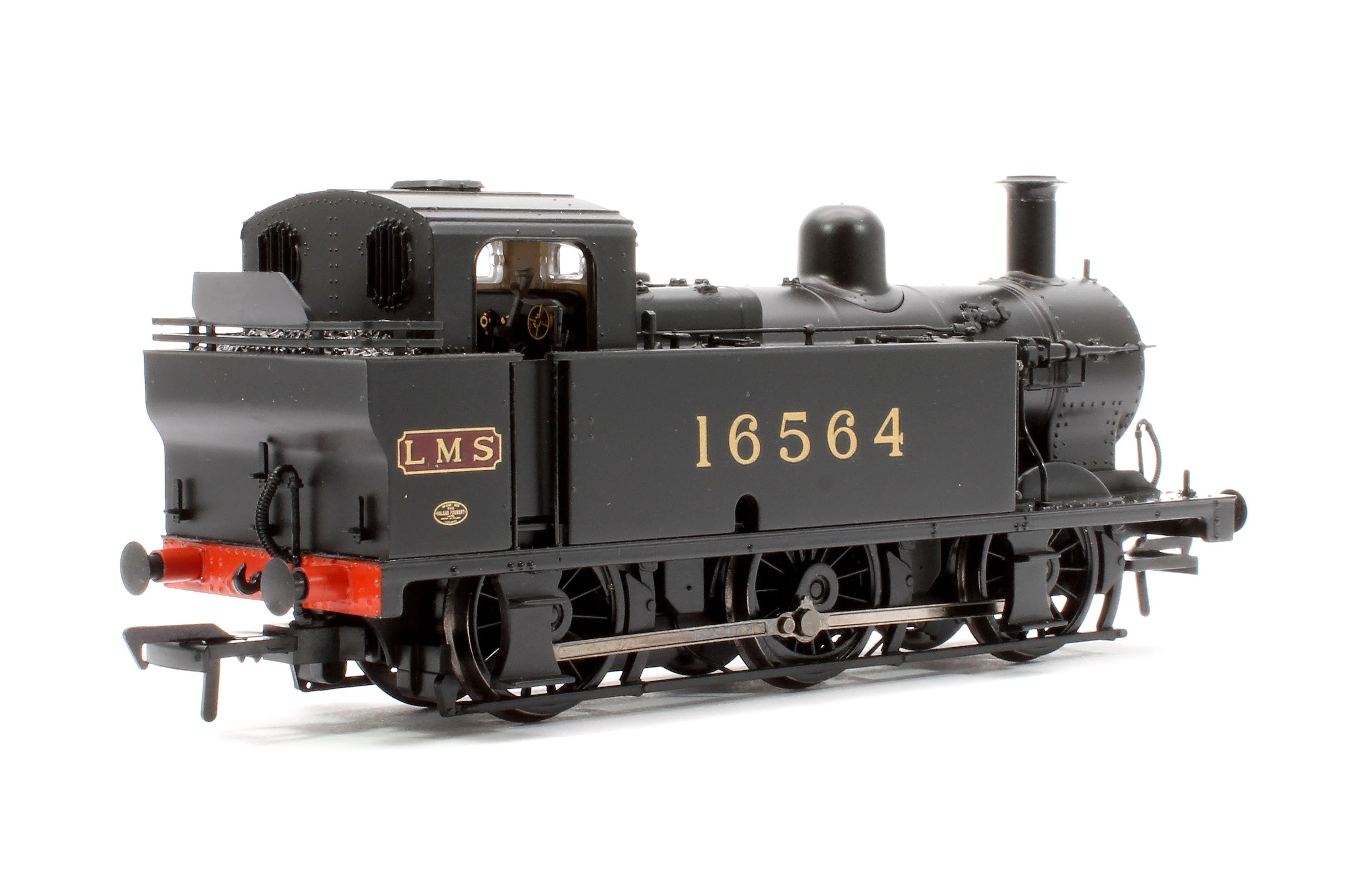 32-227CSF LMS Fowler 3F (Jinty) 16564 LMS Black Steam Locomotive - DCC Sound - Image 3