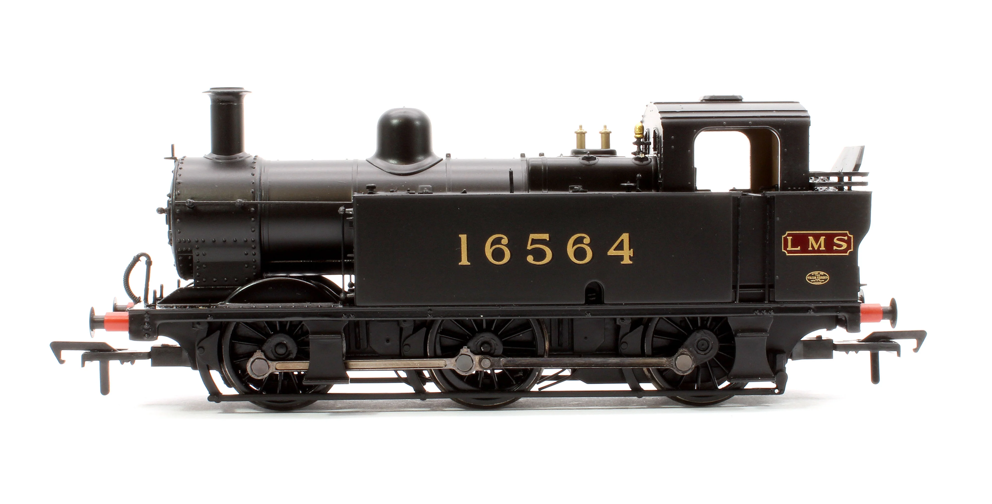 32-227CSF LMS Fowler 3F (Jinty) 16564 LMS Black Steam Locomotive - DCC Sound - Image 5