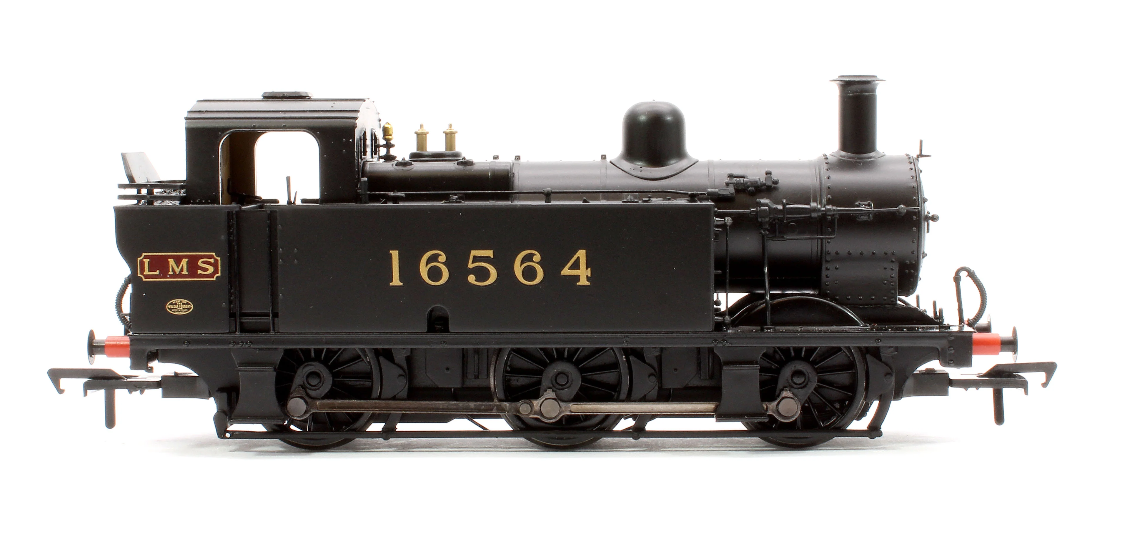 32-227CSF LMS Fowler 3F (Jinty) 16564 LMS Black Steam Locomotive - DCC Sound - Image 6