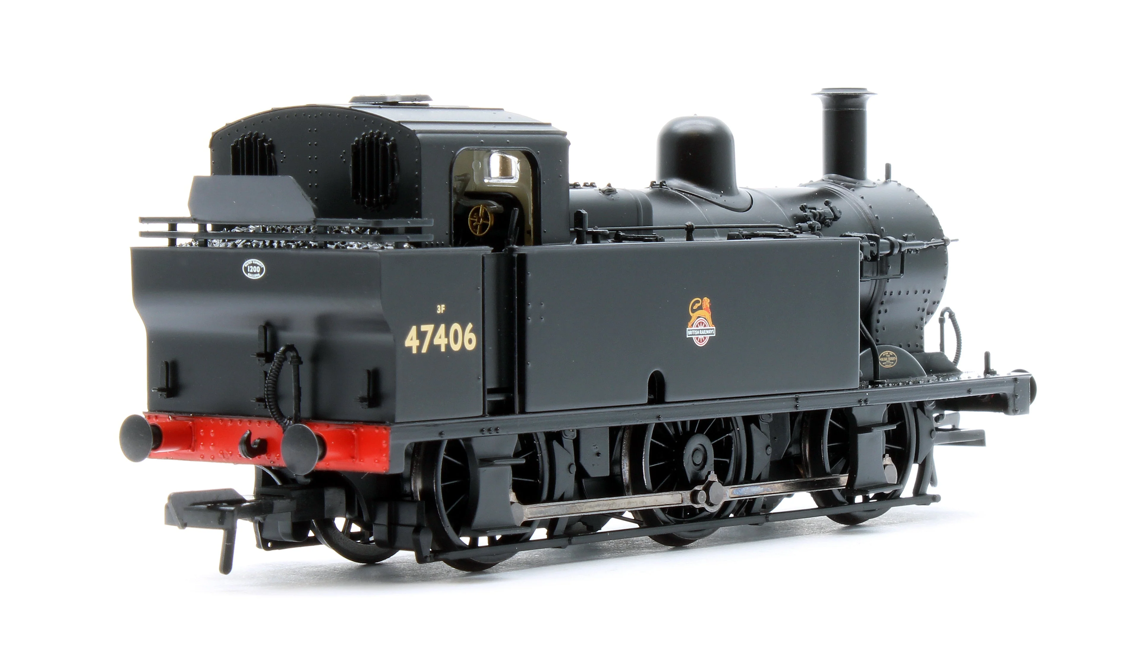 Pre-Owned 32-231B LMS Fowler 3F (Jinty) 47406 BR Black (Early Emblem) Steam Locomotive - Image 3