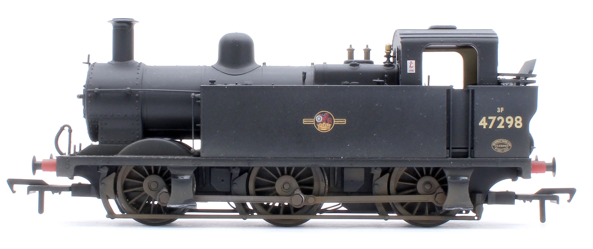 Pre-Owned LMS Fowler 3F (Jinty) 47298 BR Black (Late Crest) Steam Locomotive - Custom Weathered - Image 2
