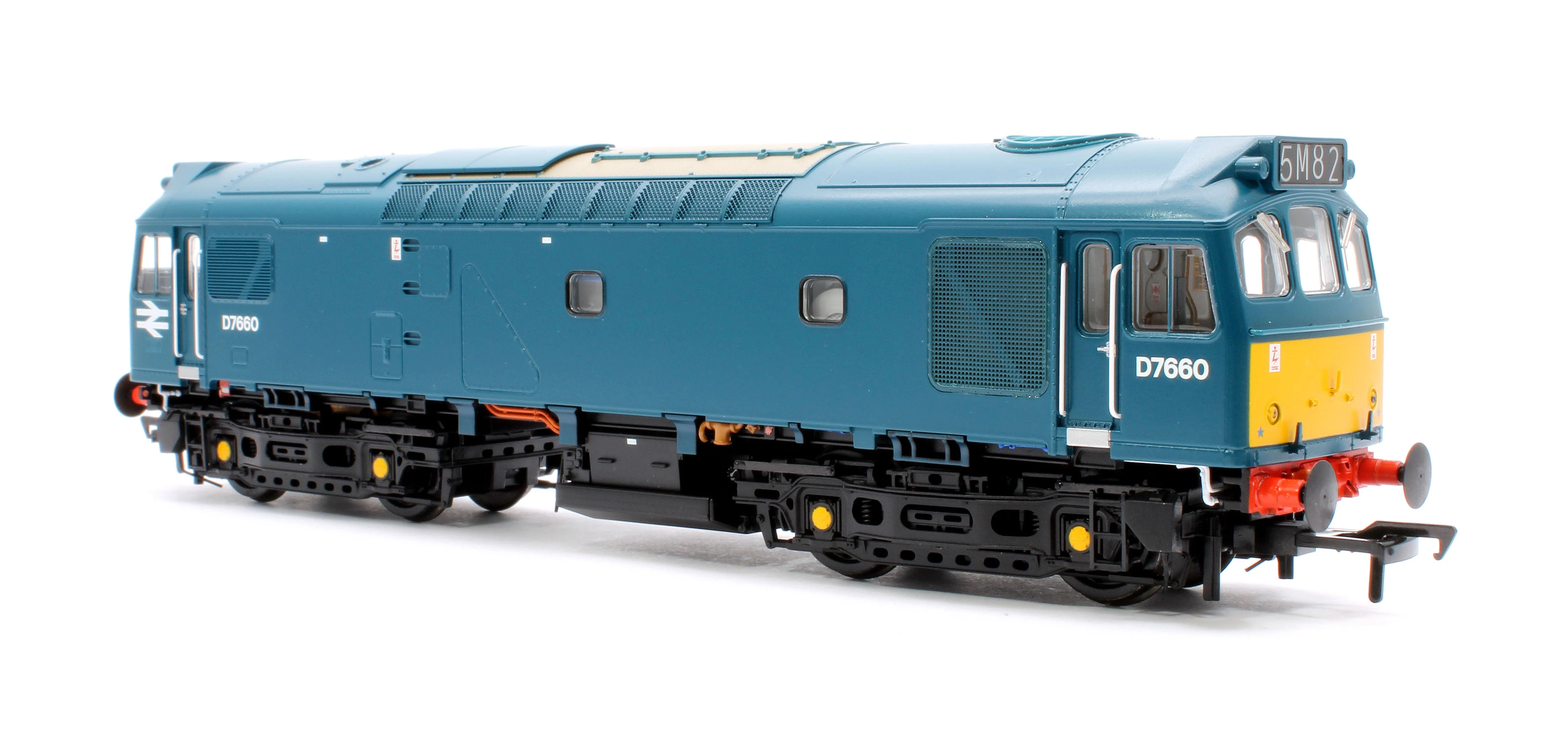 Pre-Owned Class 25/3 D7660 BR Blue (Small Yellow Panels) Diesel Locomotive - Image 4