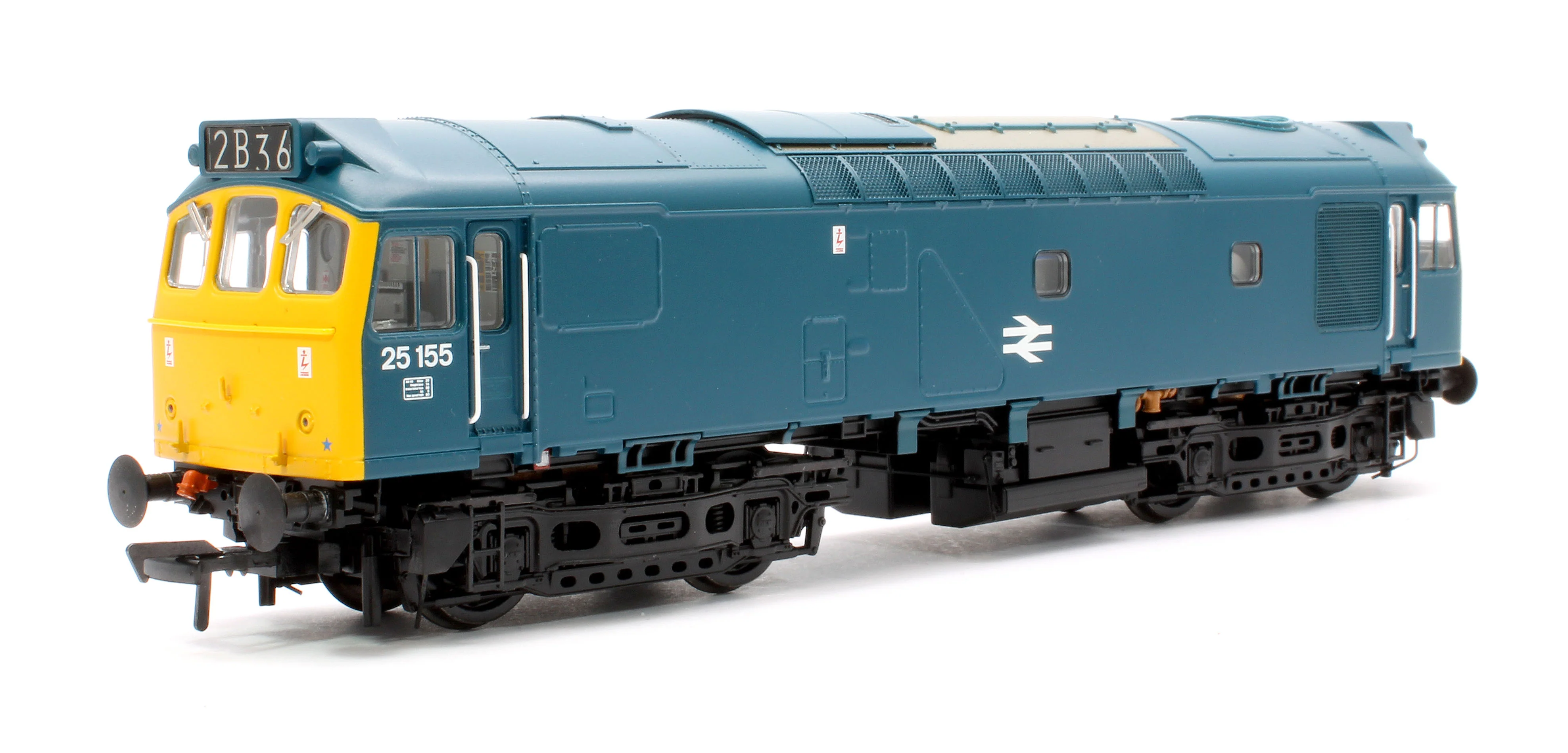 32-345SF Class 25/2 25155 BR Blue Diesel Locomotive - DCC Sound - Image 3