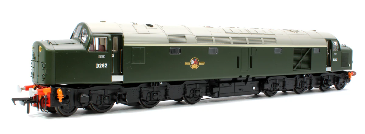 Class 40 Disc Headcode D292 BR Green (Late Crest) Diesel Locomotive - Image 3