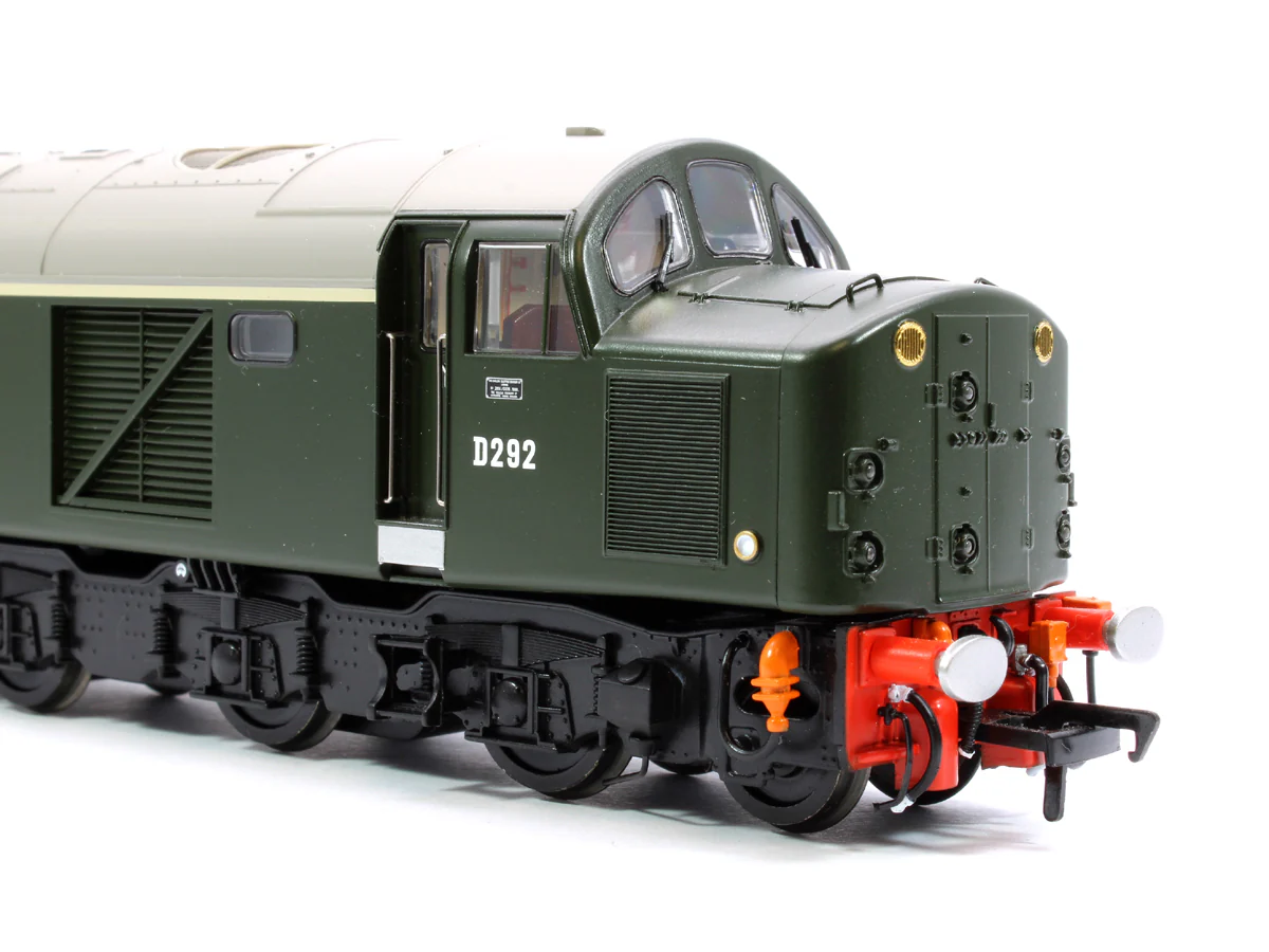 Class 40 Disc Headcode D292 BR Green (Late Crest) Diesel Locomotive - Image 7