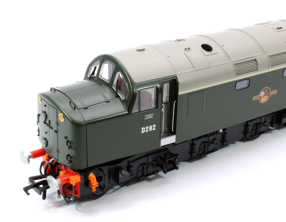Class 40 Disc Headcode D292 BR Green (Late Crest) Diesel Locomotive - Image 9