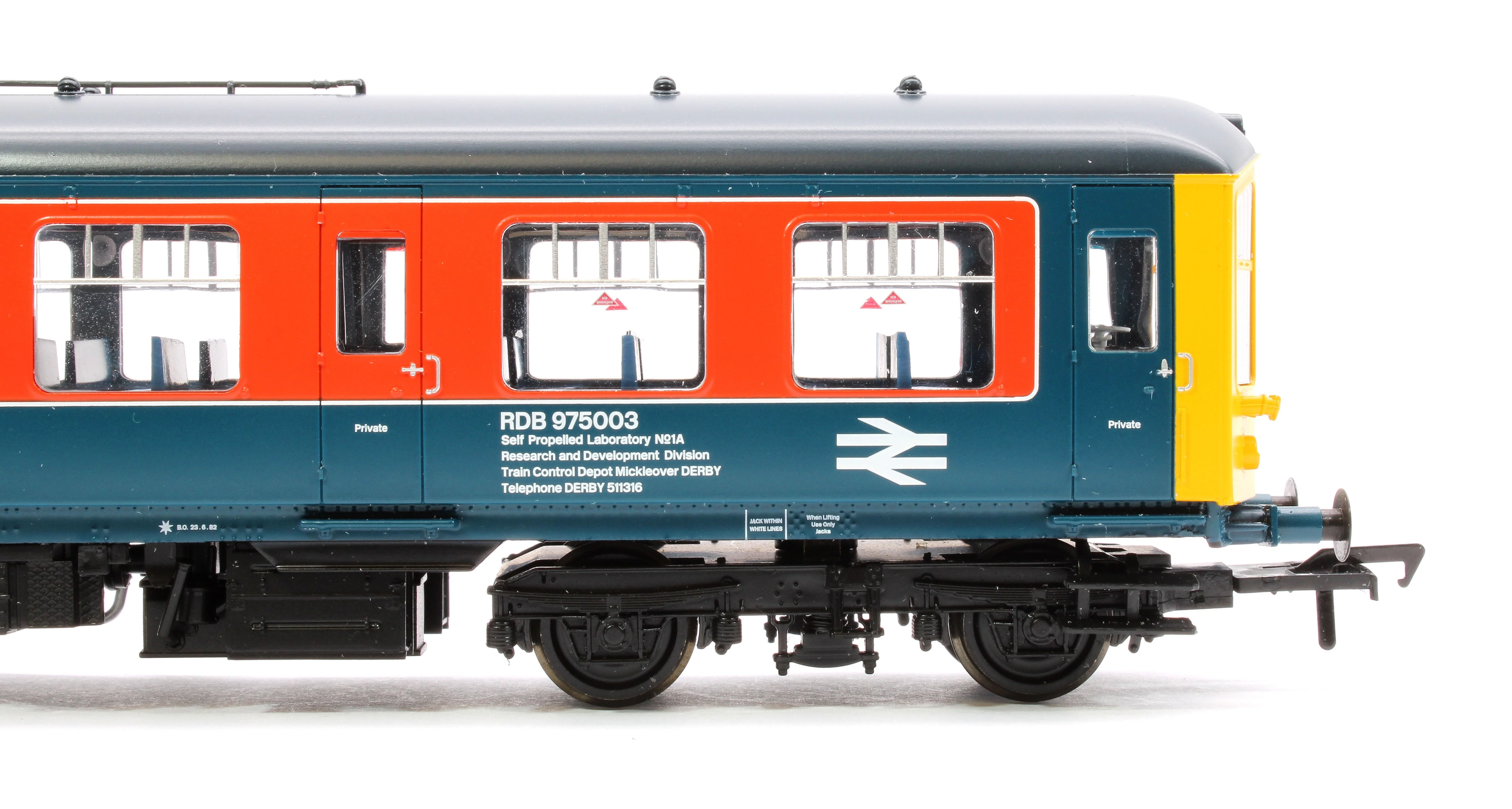 Pre-Owned 32-515Z Derby Lightweight 2-Car BEMU 'Test Unit Gemini' BR RTC (Original) - Image 10