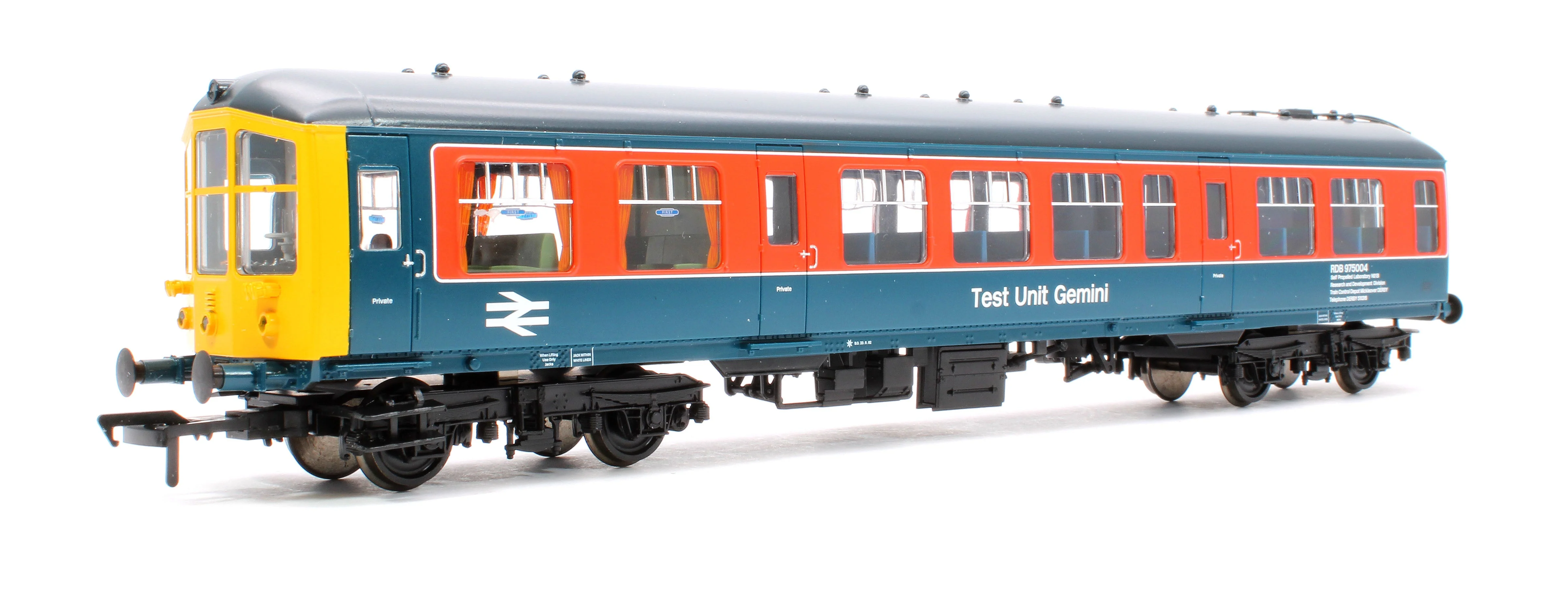 Pre-Owned 32-515Z Derby Lightweight 2-Car BEMU 'Test Unit Gemini' BR RTC (Original) - Image 7