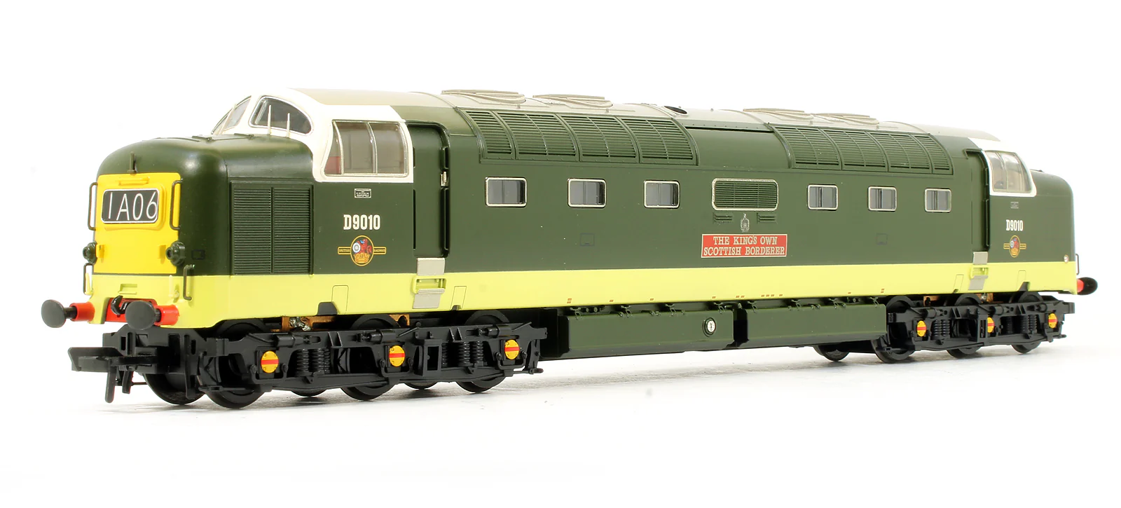 Pre-Owned 32-529C Class 55 D9010 'The King's Own Scottish Borderer' BR Two Tone Green Diesel Locomotive - DCC Fitted - Image 2