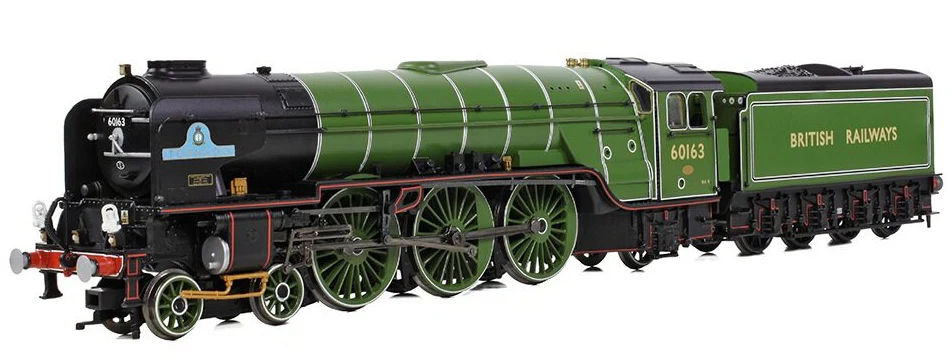 32-550E LNER Peppercorn A1 60163 'Tornado' BR Lined Apple Green (British Railways) Steam Locomotive - Image 4