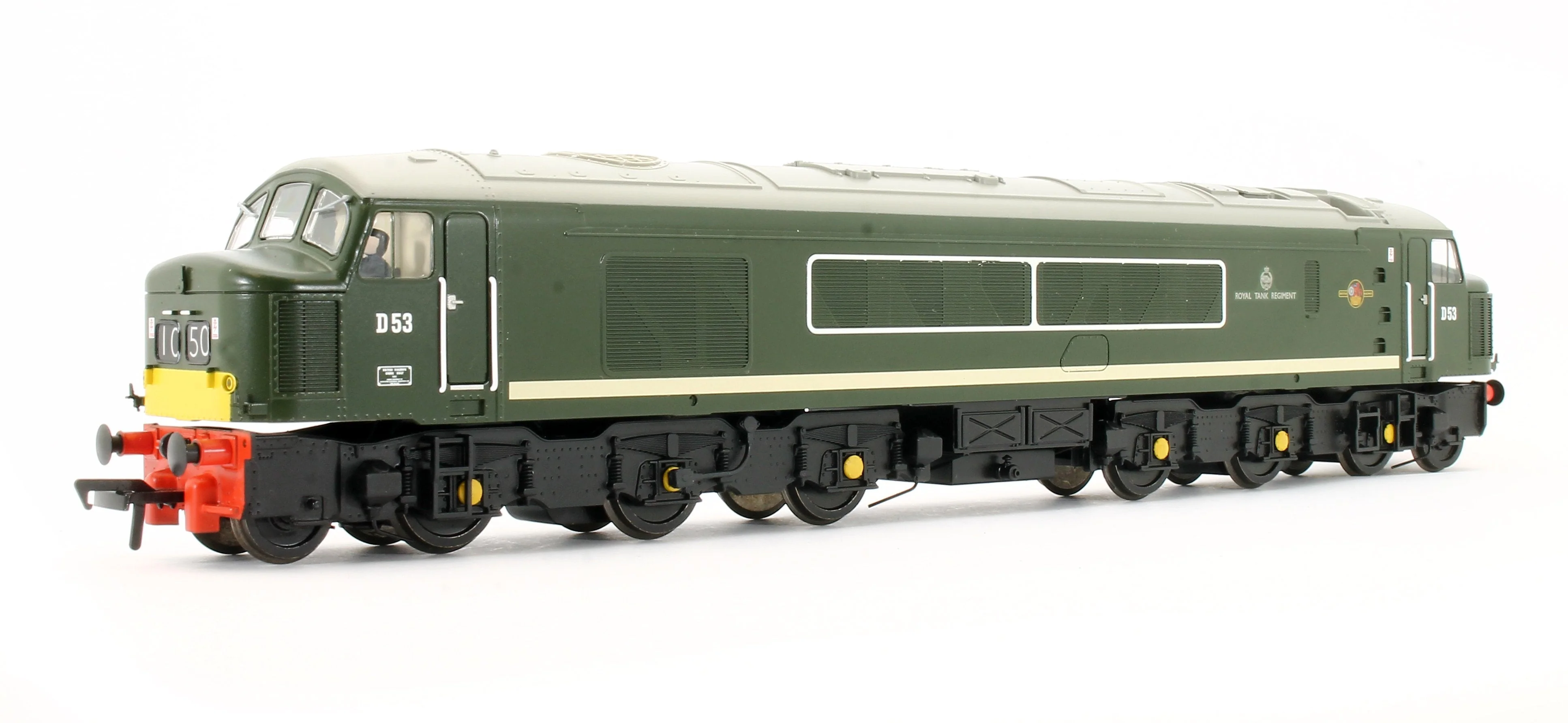 Pre-Owned 32-682SF Class 45/0 Centre Headcode D53 'Royal Tank Regiment' BR Green (Small Yellow Panels) Diesel Locomotive - DCC Sound - Image 2