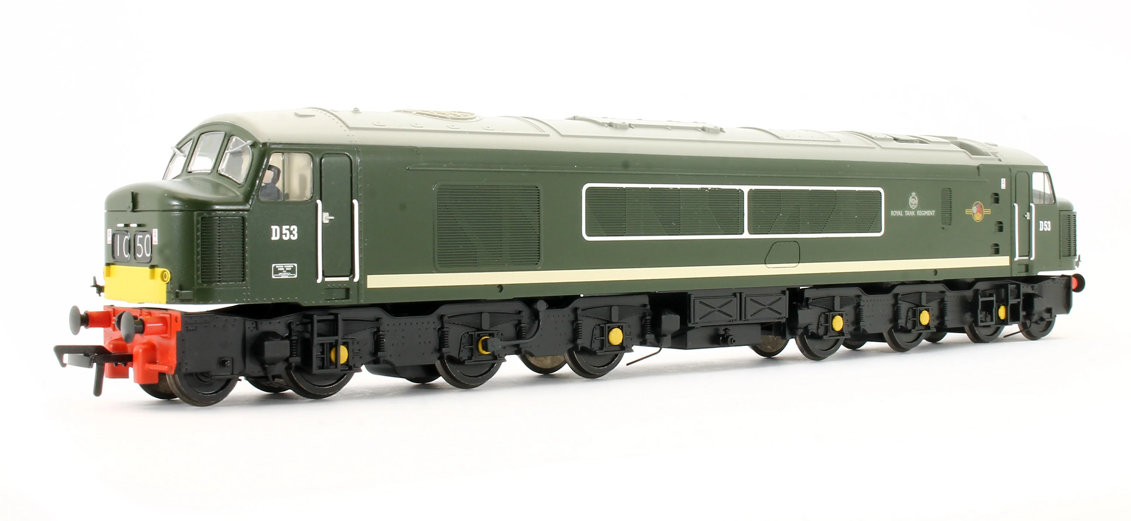 Class 45/0 Centre Headcode D53 'Royal Tank Regiment' BR Green (Small Yellow Panels) (DCC Ready) - Image 2