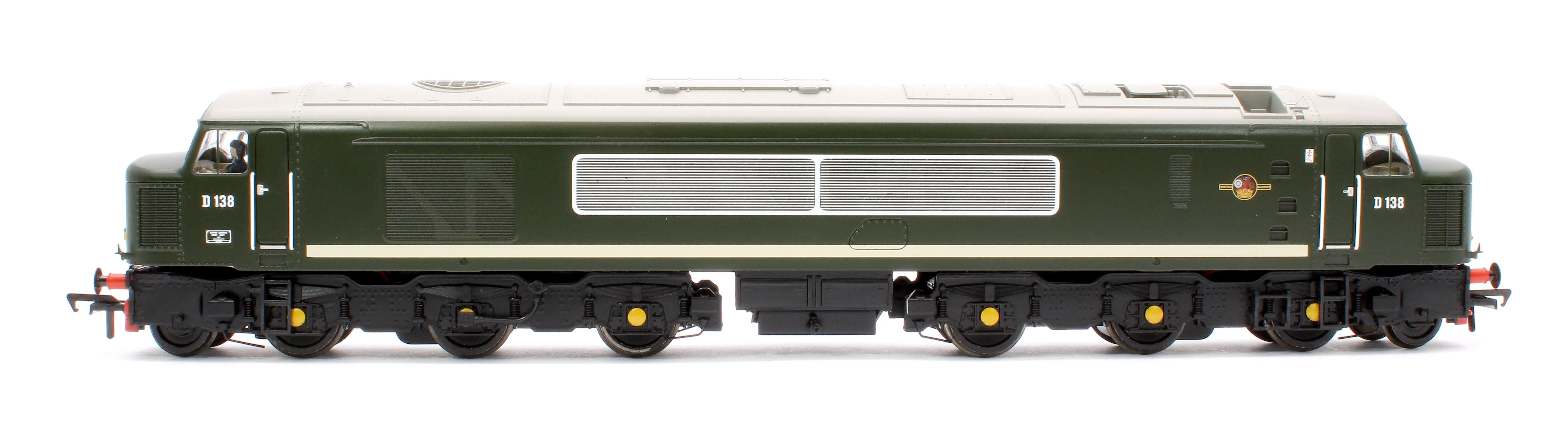 Pre-Owned Class 46 Centre Headcode D138 BR Green (Small Yellow Panels) Diesel Locomotive - Image 5