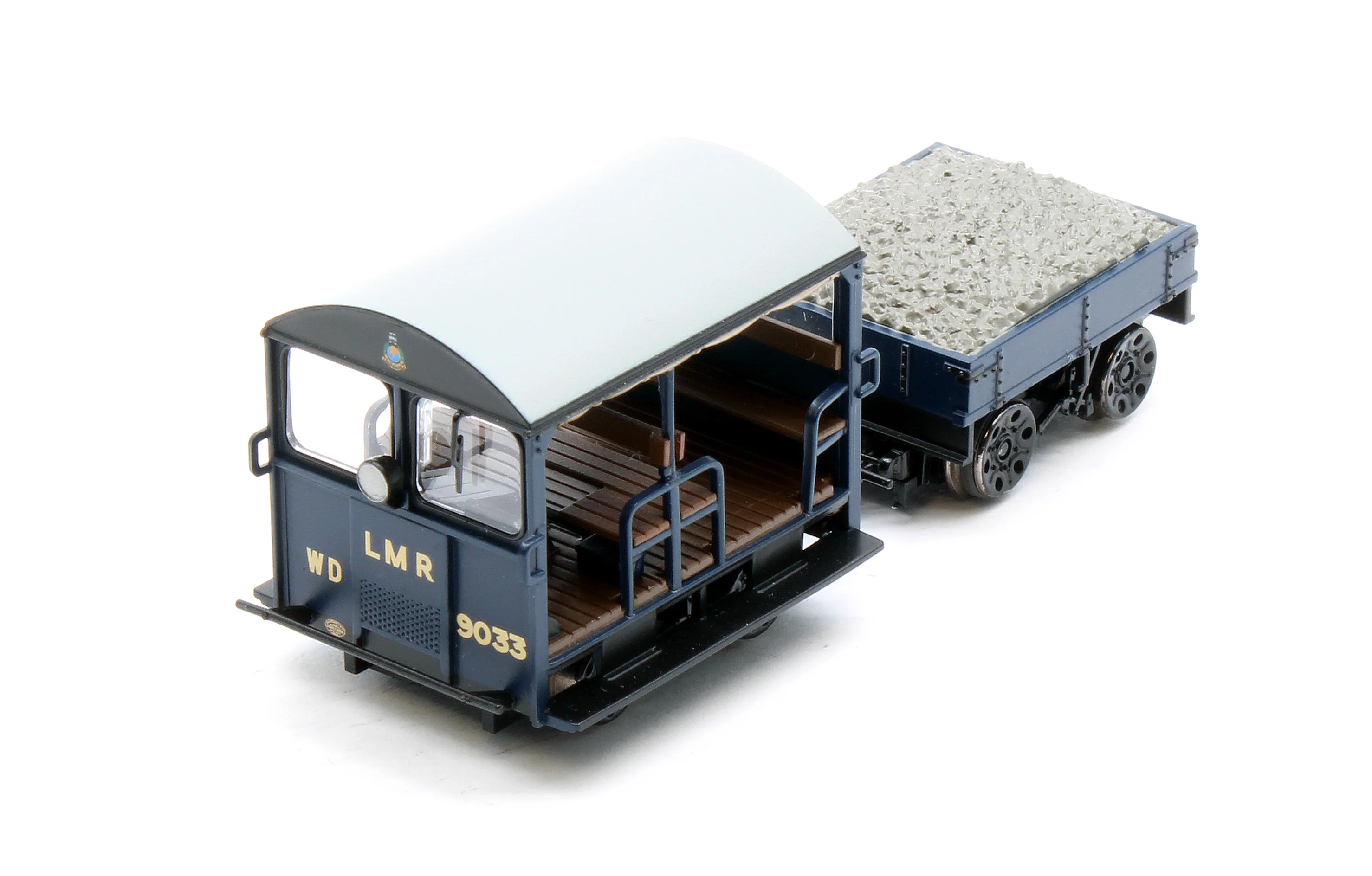 Wickham Type 27 Trolley Car WD9033 LMR Blue - Image 8