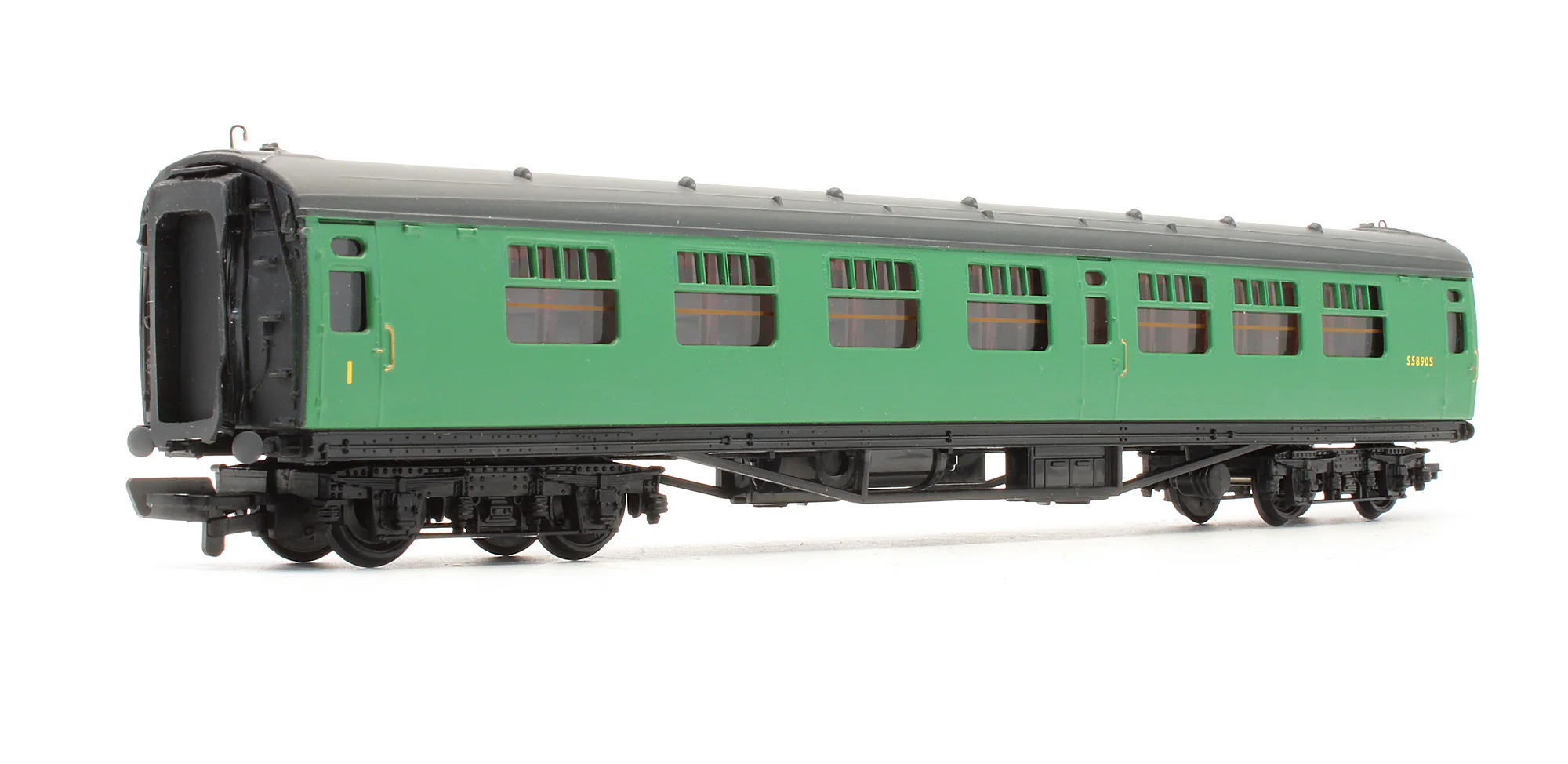 Pre-Owned BR Malachite Green 63ft Bulleid Corridor Composite Coach 'S5890S'