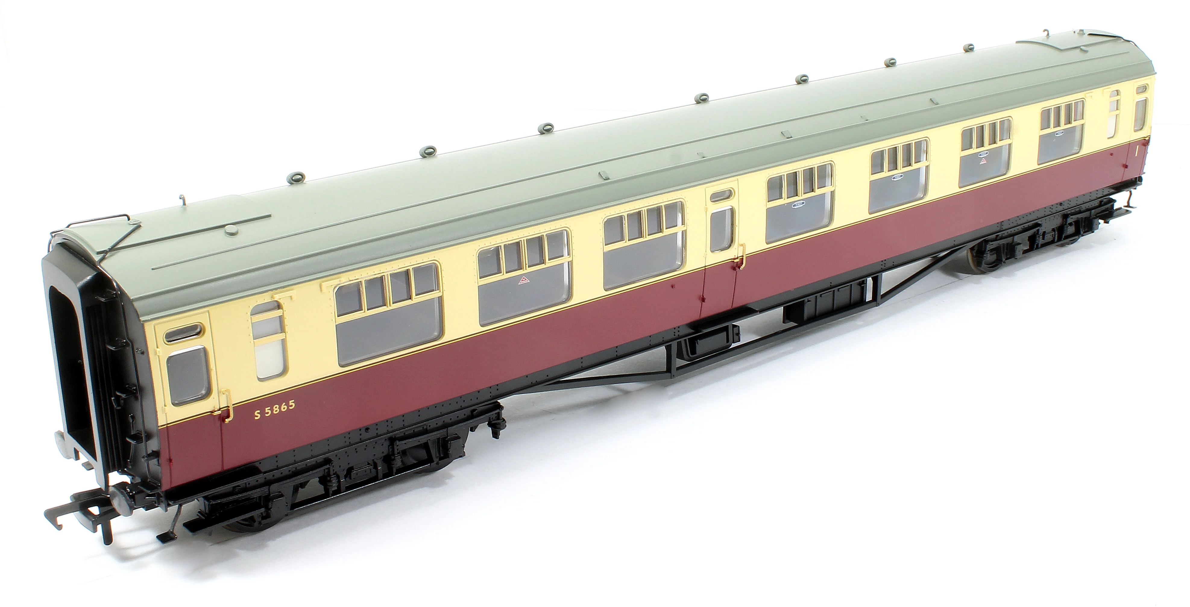SR Bulleid Composite Corridor 15'' Vents BR Crimson & Cream No.S5865 - Image 6