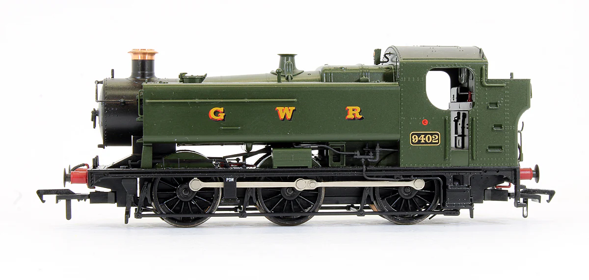 Pre-Owned 35-025SF 94XX Class Pannier Tank 9402 GWR Green Steam Locomotive - DCC Sound - Image 4