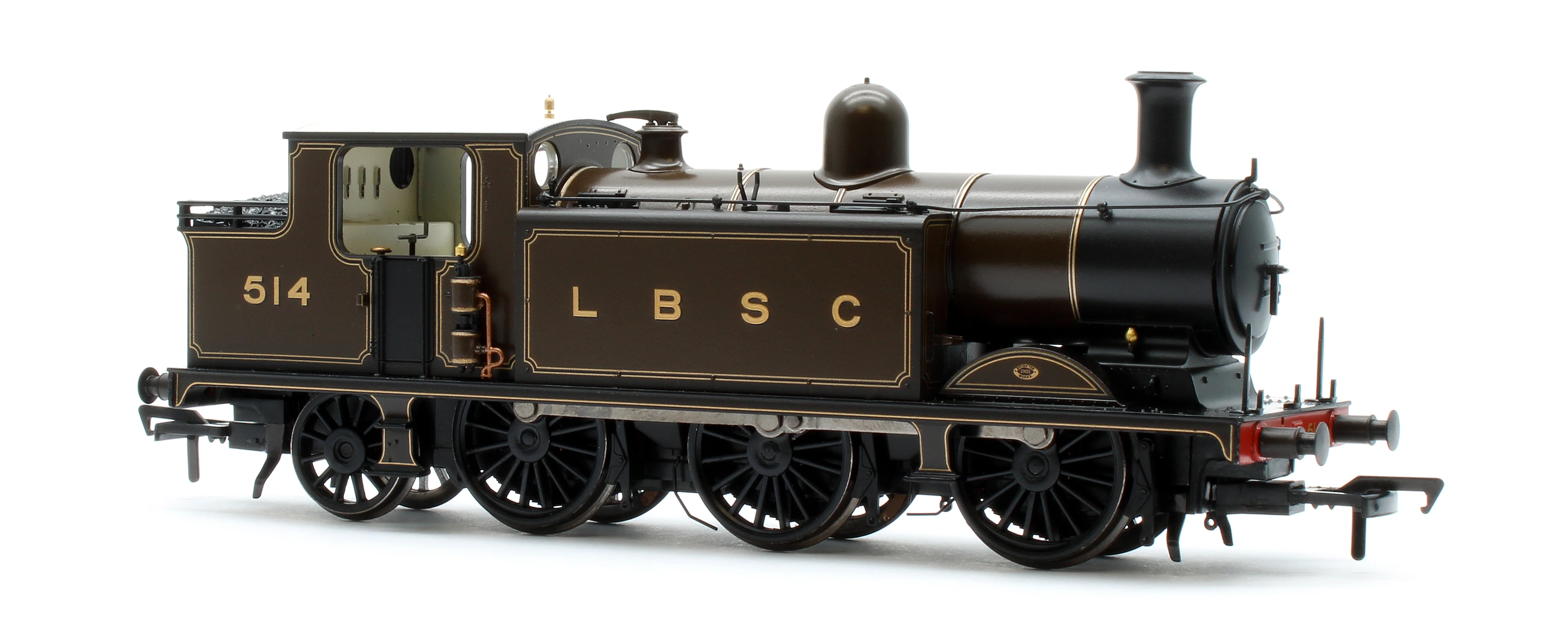 LB&SCR E4 Tank 514 LBSC Lined Umber Steam Locomotive - DCC Sound - Image 2