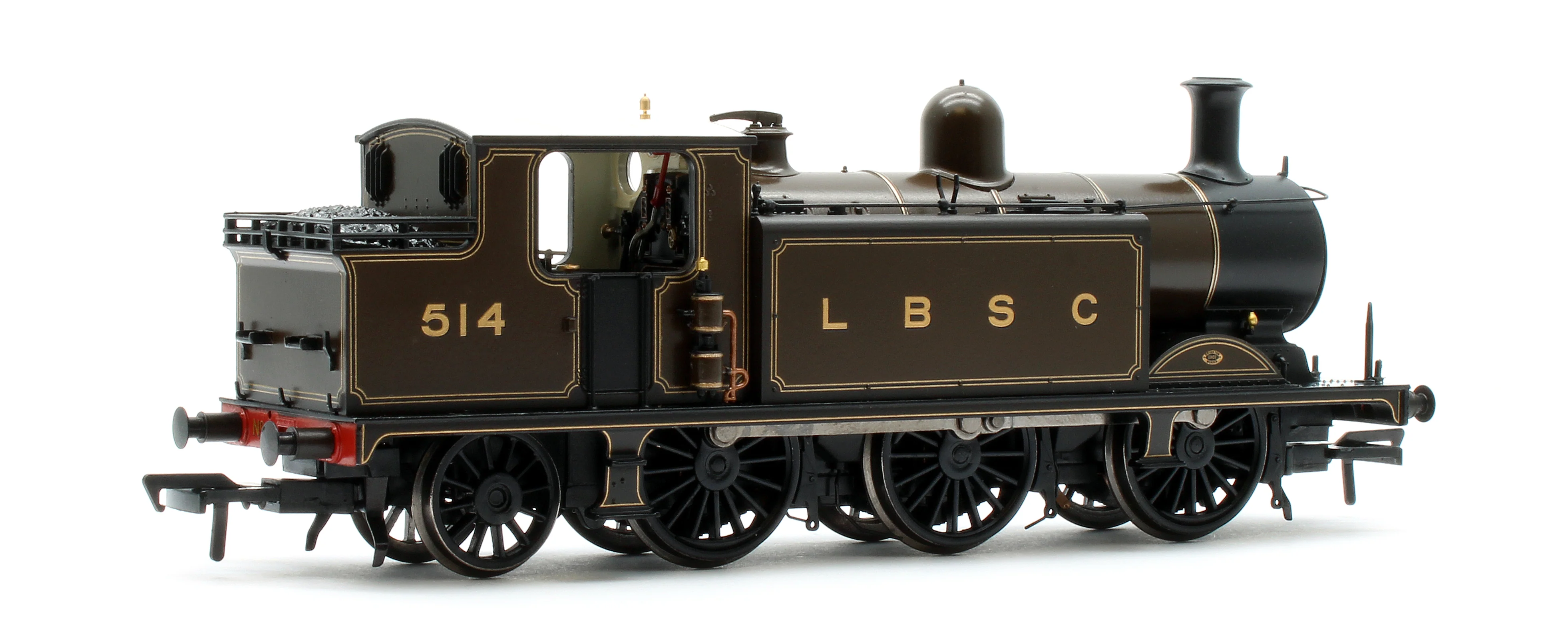 LB&SCR E4 Tank 514 LBSC Lined Umber Steam Locomotive - DCC Sound - Image 3