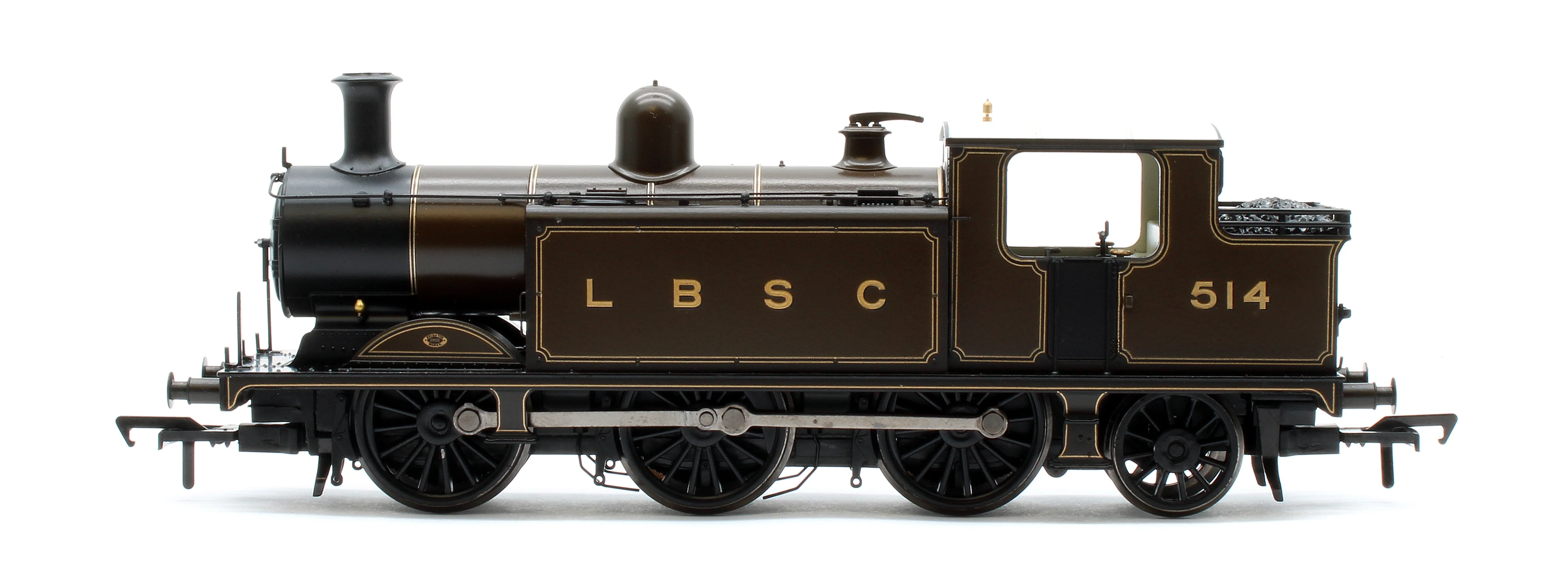 LB&SCR E4 Tank 514 LBSC Lined Umber Steam Locomotive - DCC Sound - Image 5