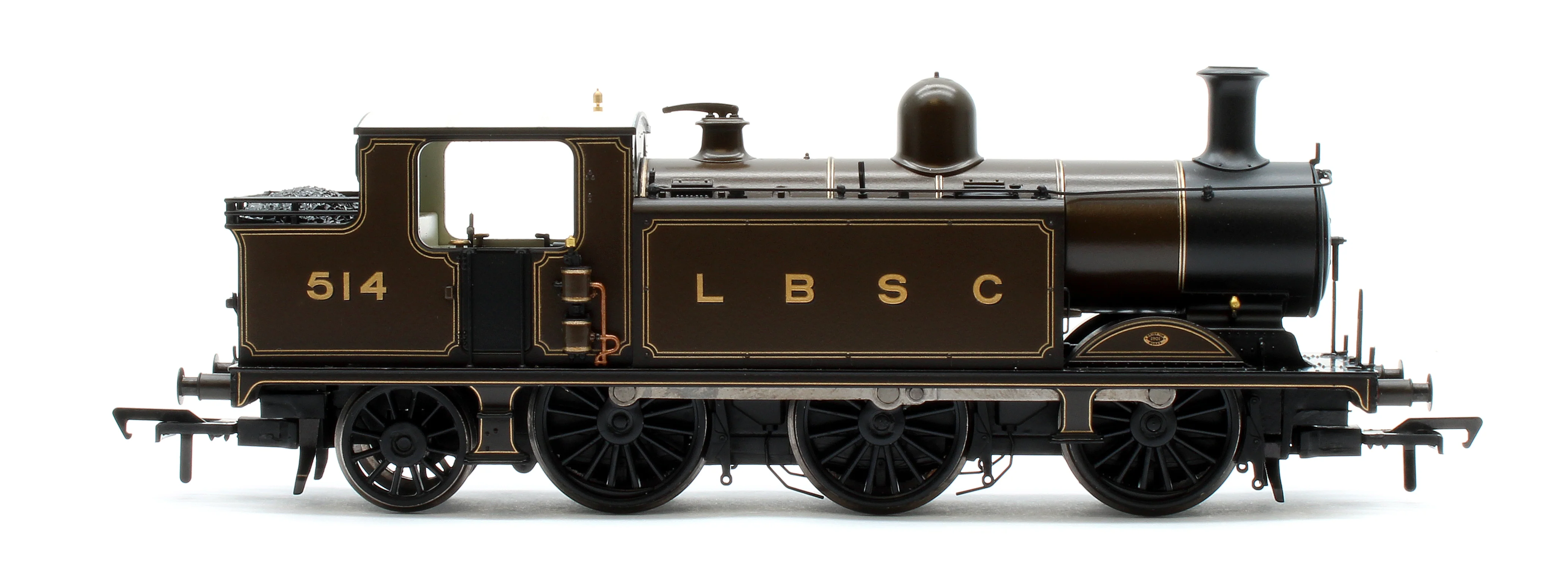 LB&SCR E4 Tank 514 LBSC Lined Umber Steam Locomotive - DCC Sound - Image 6