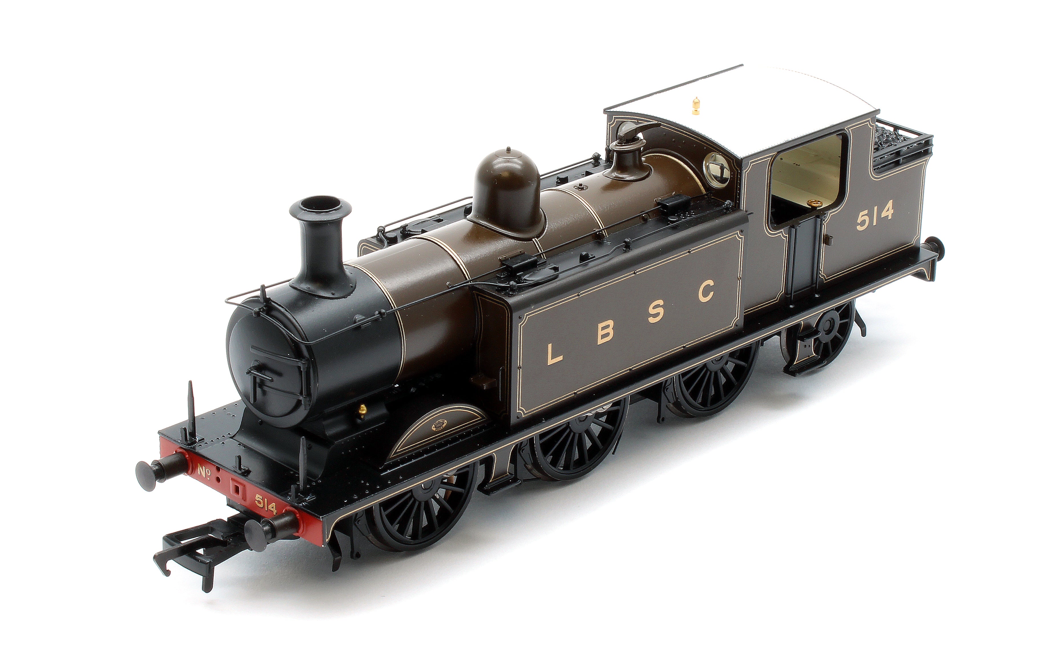 LB&SCR E4 Tank 514 LBSC Lined Umber Steam Locomotive - DCC Sound - Image 8