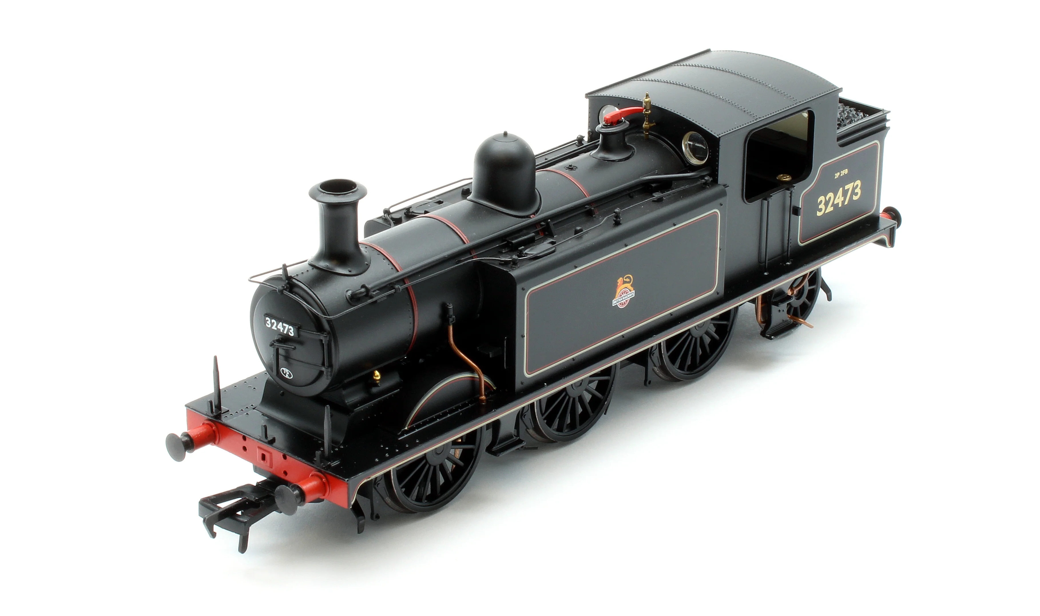 LB&SCR E4 Tank 32473 BR Lined Black (Early Emblem) Steam Locomotive - Image 8