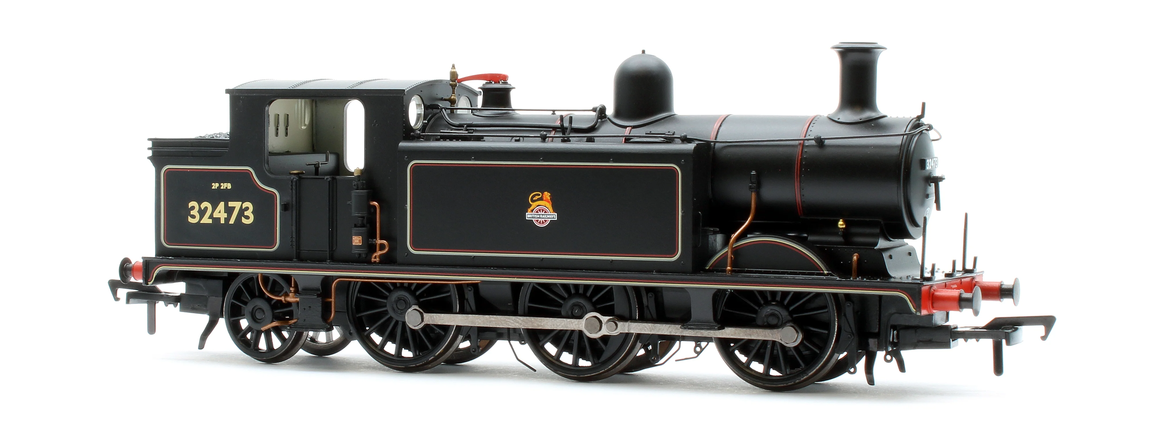 LB&SCR E4 Tank 32473 BR Lined Black (Early Emblem) Steam Locomotive - DCC Sound - Image 2