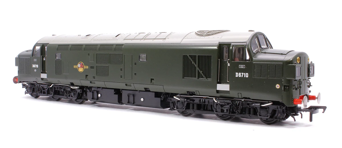 Class 37/0 Split Headcode D6710 BR Green (Late Crest) Diesel Locomotive (DCC Sound) - Image 5